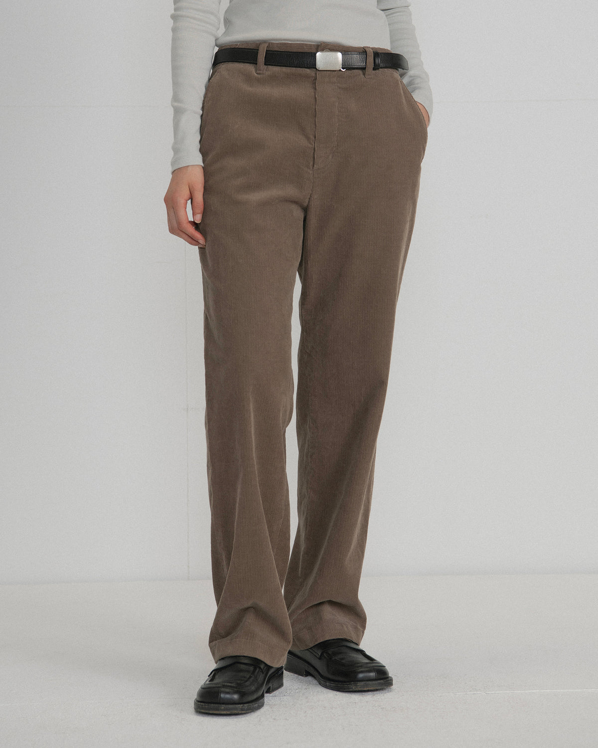 Brownyard - Corduroy Pants (Brown) product image 5 | TRAB K-Fashion Australia