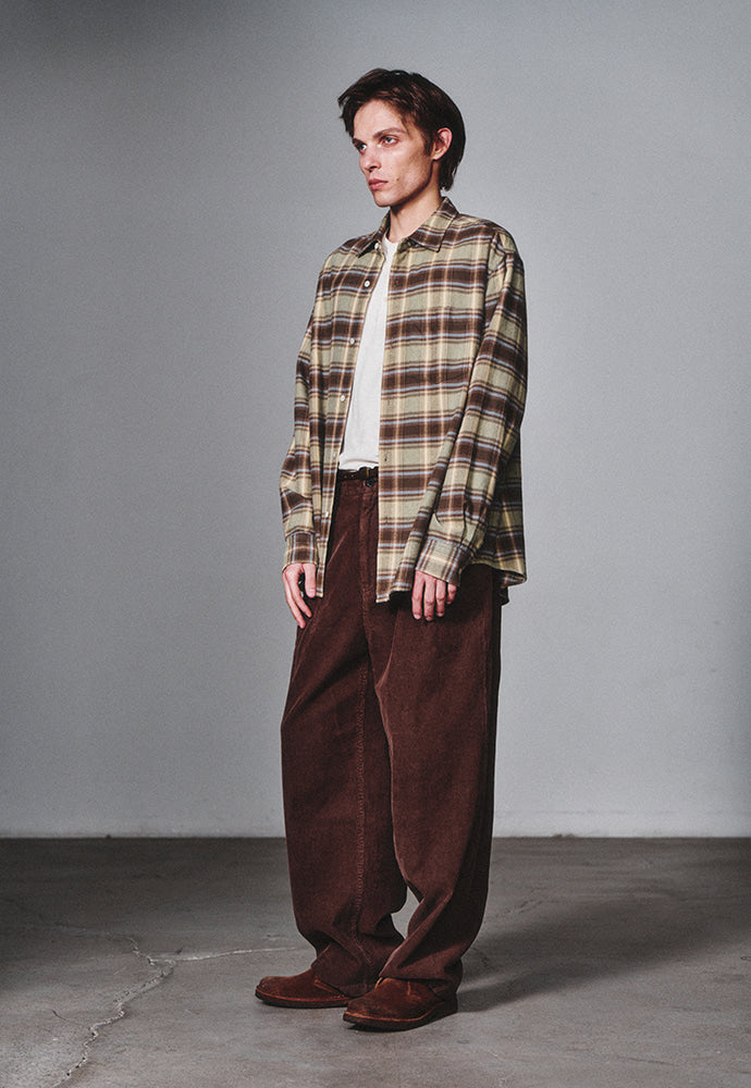 Art if acts - French Flannel Check Shirt (Forest) product image 3 | TRAB K-Fashion Australia