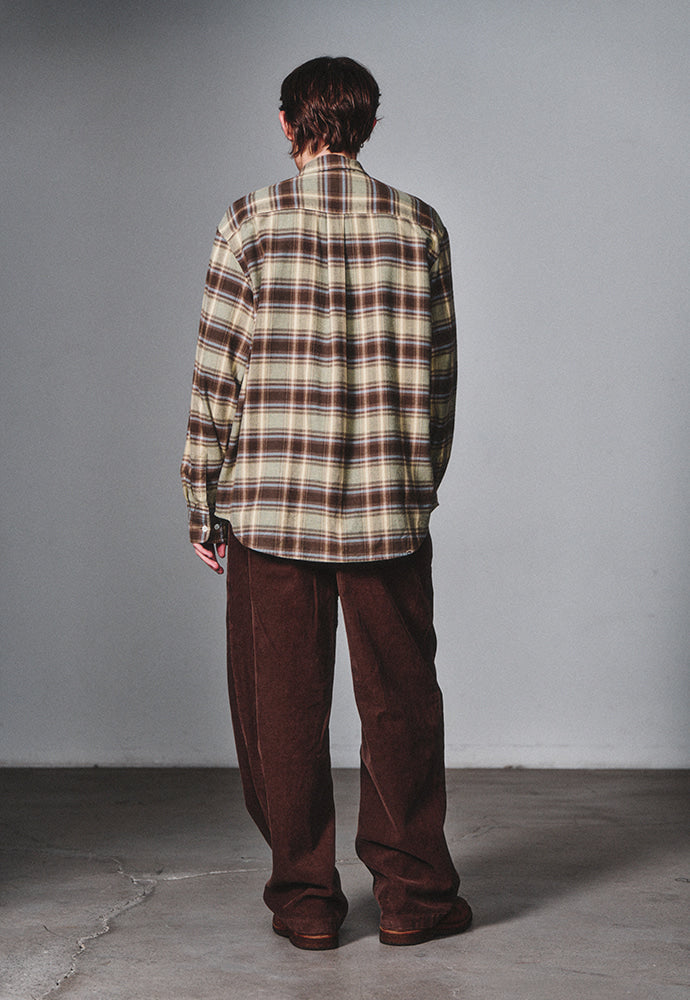 Art if acts - French Flannel Check Shirt (Forest) product image 4 | TRAB K-Fashion Australia