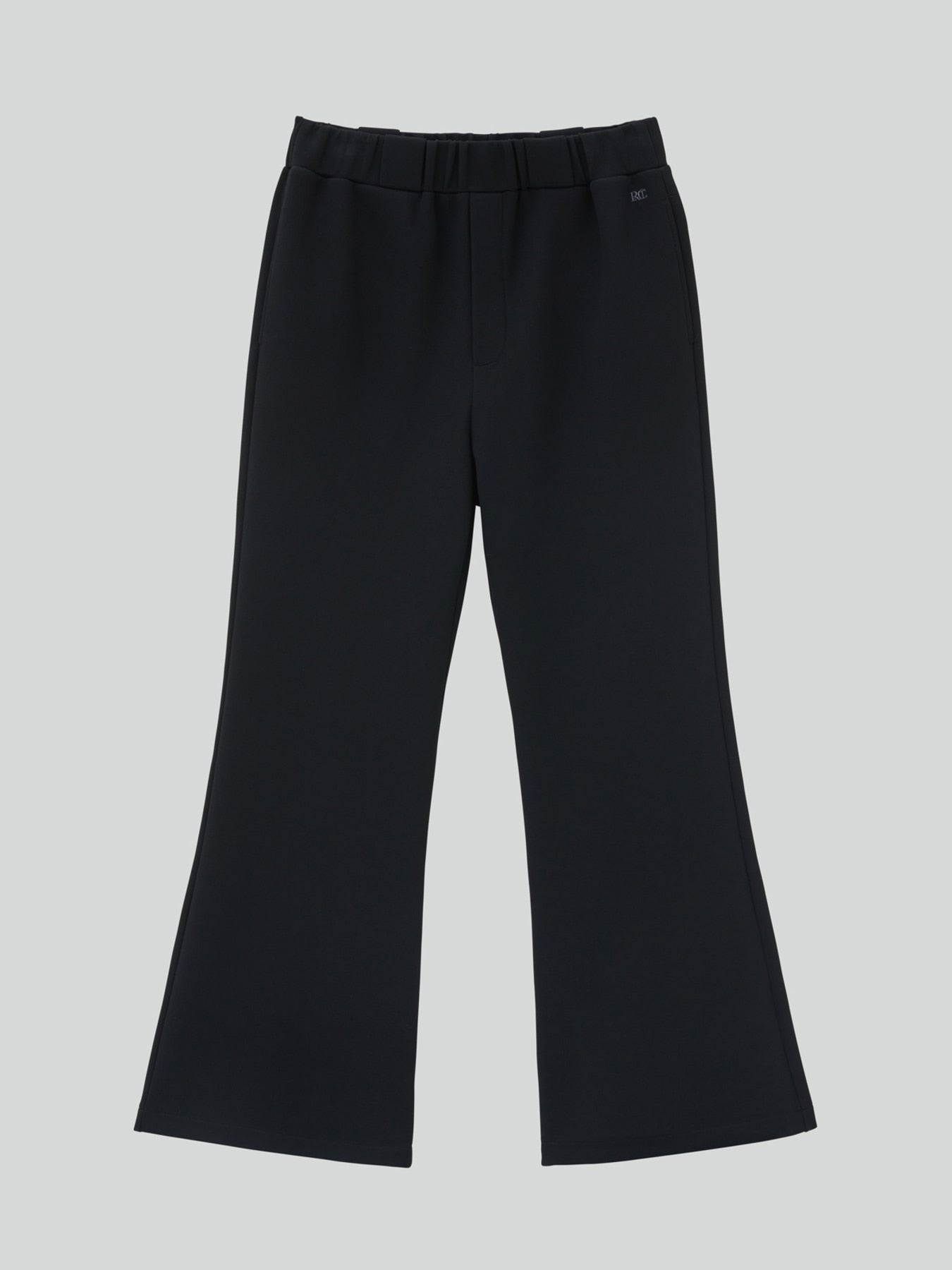 Recto - Flare Fit Jersey Pants (Black) product image 10 | TRAB K-Fashion Australia