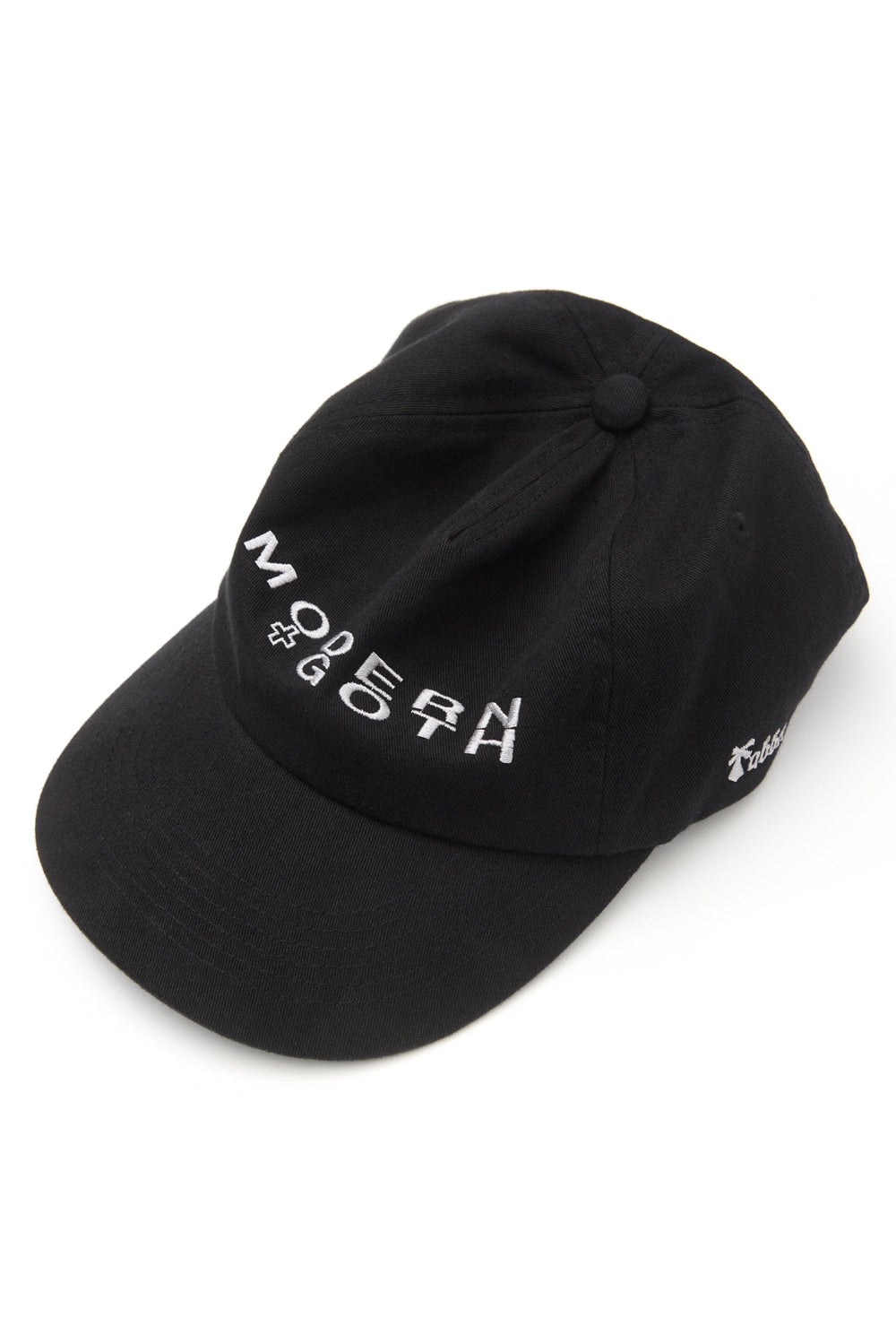 Hatchingroom - Tabber Modern Goth Cap (Washed Black) product image 2 | TRAB K-Fashion Australia