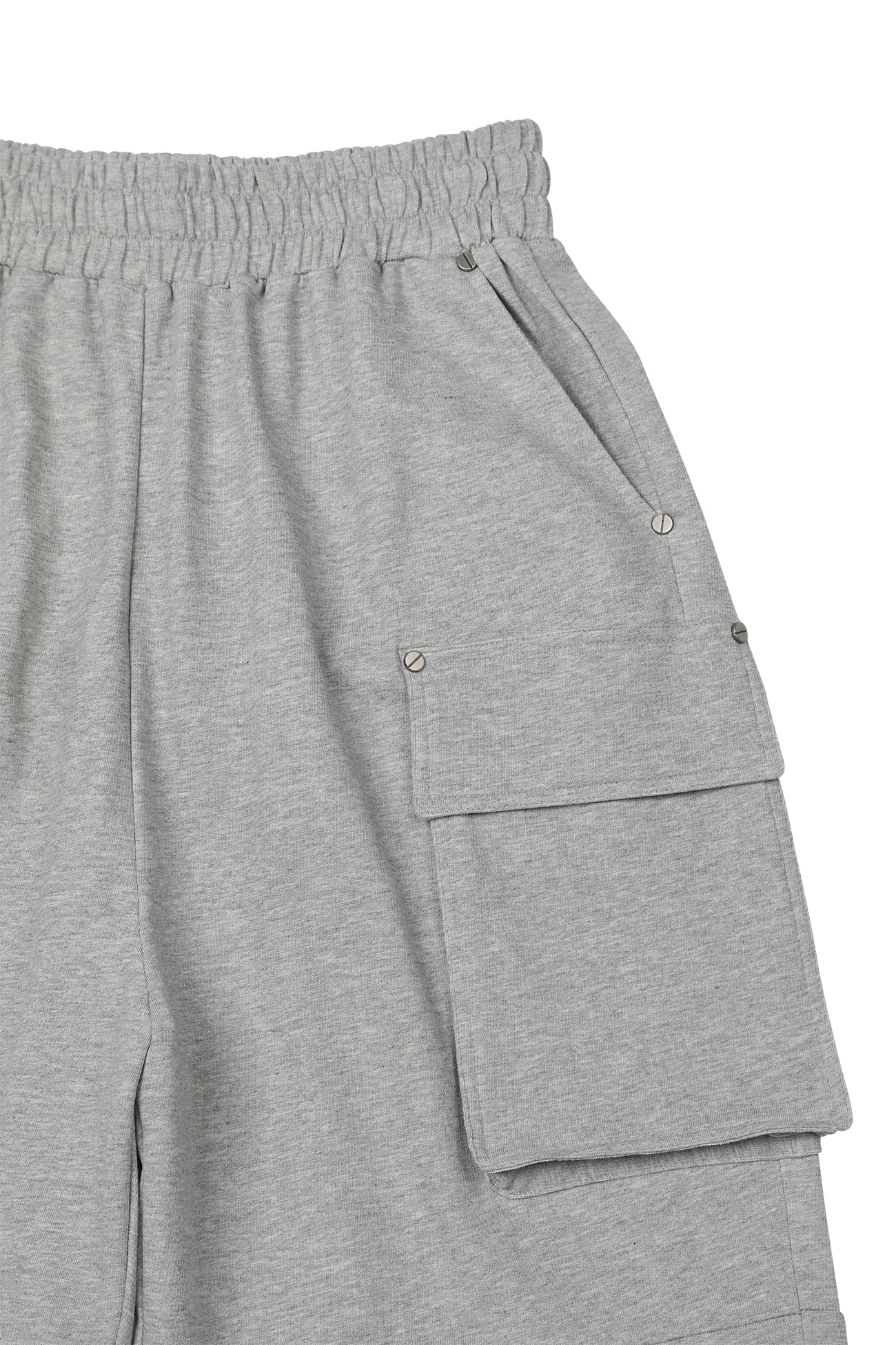 Deinet - Utility Cargo Sweat Pants (Melange Grey) product image 14 | TRAB K-Fashion Australia