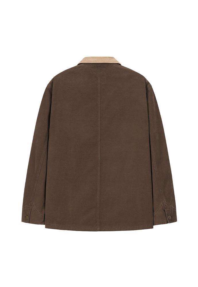 Art if acts - Garment Washed Chore Jacket (Vintage Brown) product image 9 | TRAB K-Fashion Australia