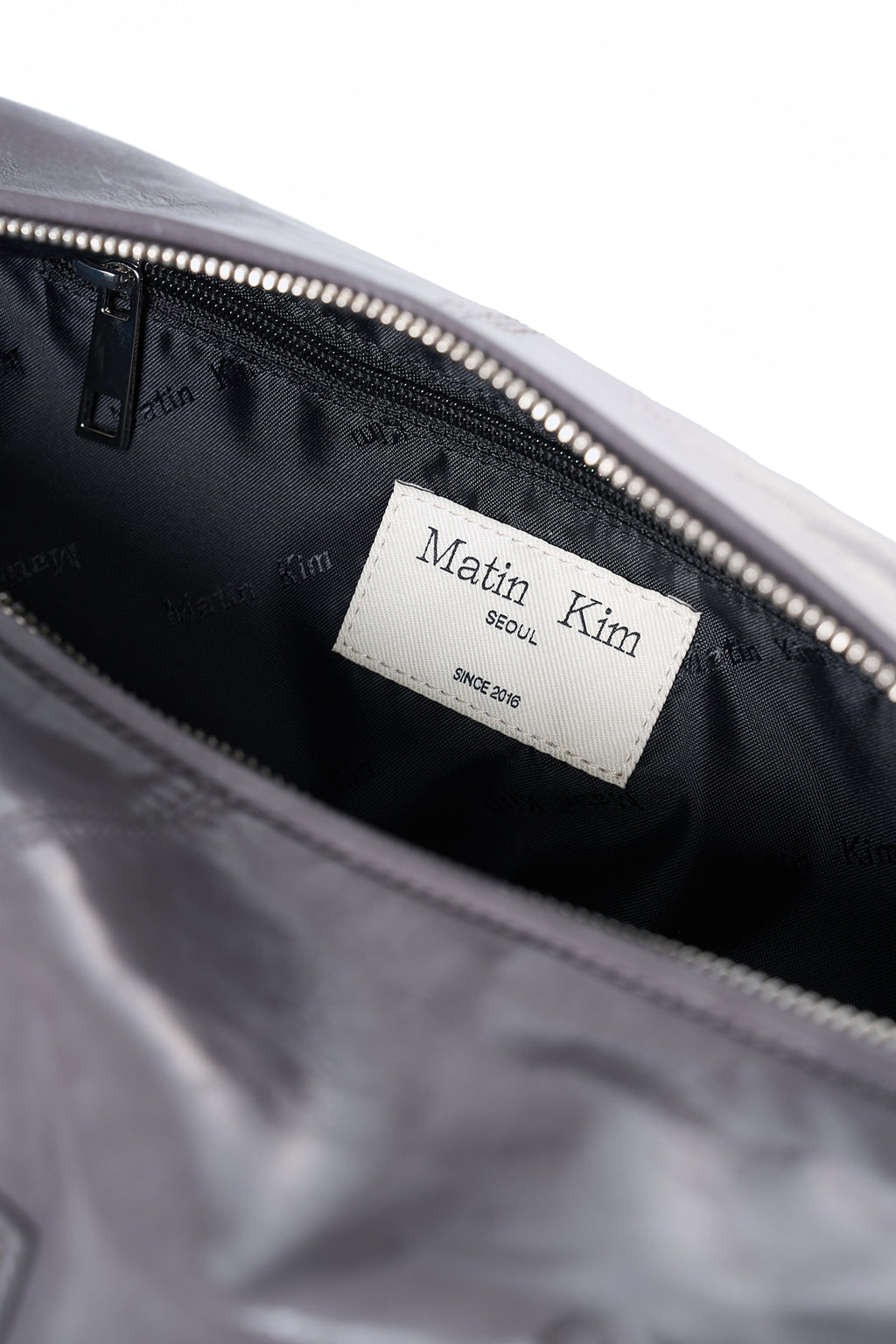 Matin Kim - Matin Soft Form Bowling Bag (Grey) product image 5 | TRAB K-Fashion Australia