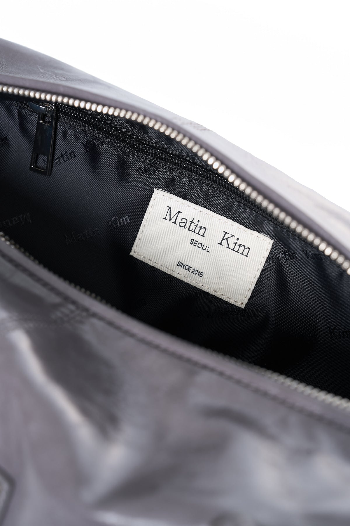 Matin Kim - Matin Soft Form Bowling Bag (Grey) product image 5 | TRAB K-Fashion Australia