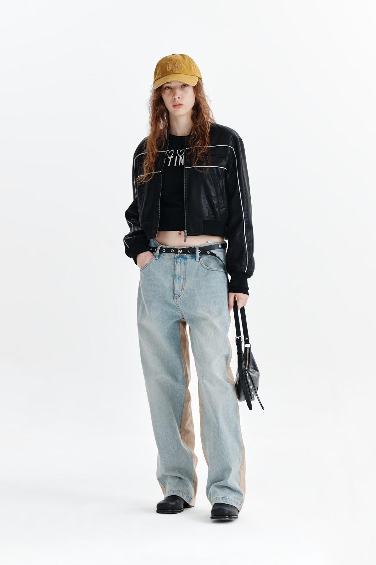 Matin Kim - Double Side Carpenter Denim Pants (Blue) product image 9 | TRAB K-Fashion Australia