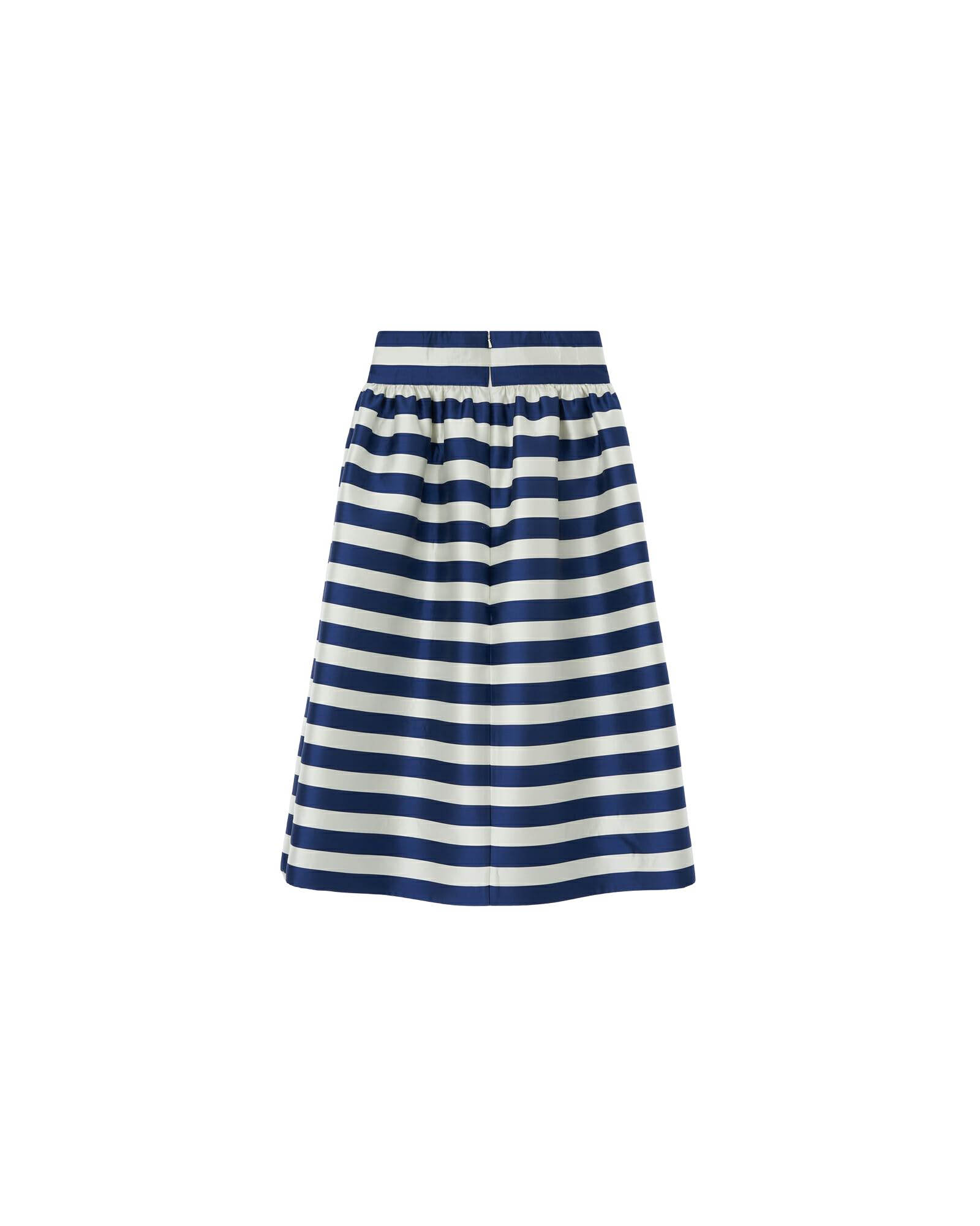 Kimhe Kim - Striped Mikado Silk Midi Dress (Navy) product image 7 | TRAB K-Fashion Australia