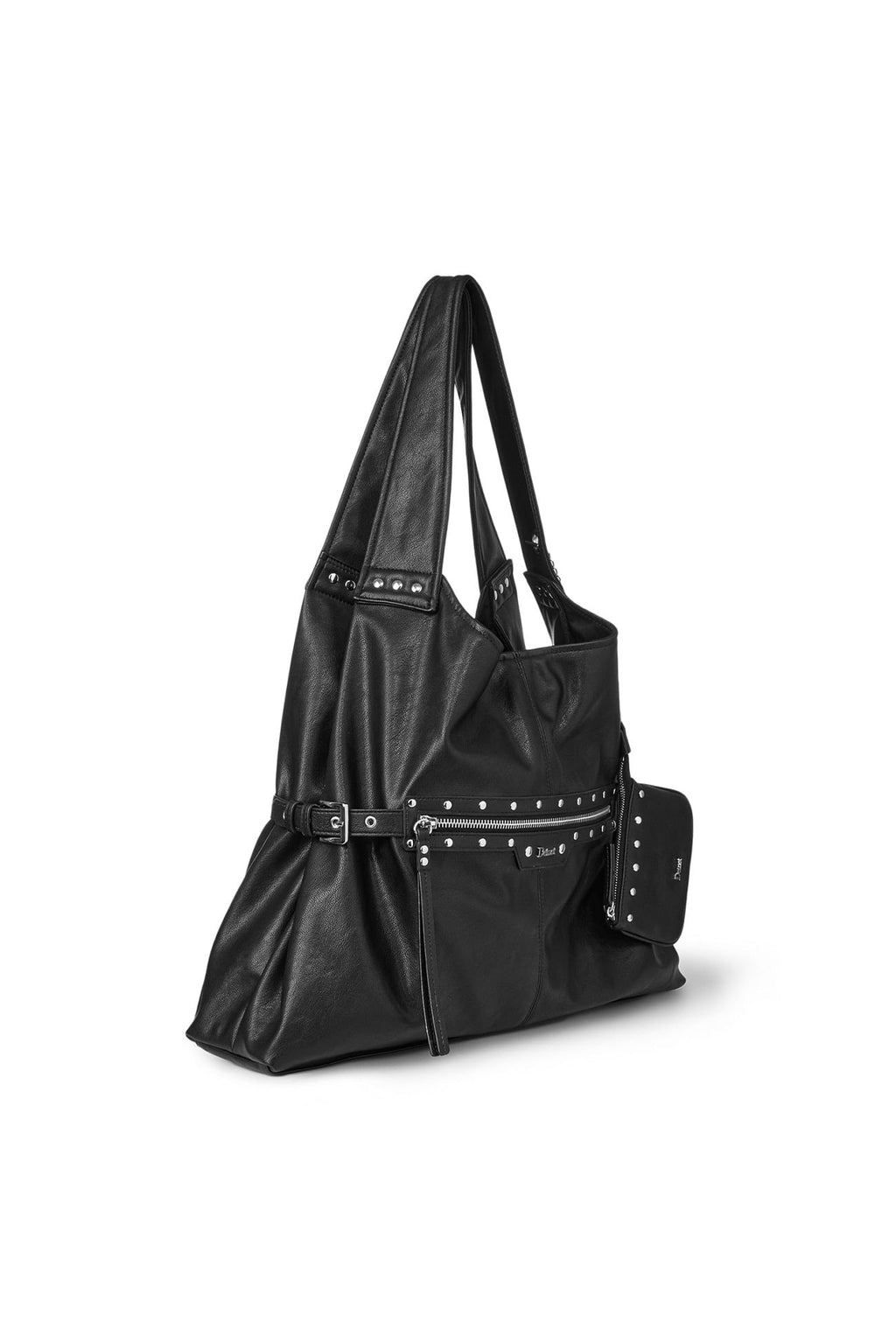 Deinet - Stud Detail Point Pocket Bag (Black) product image 11 | TRAB K-Fashion Australia