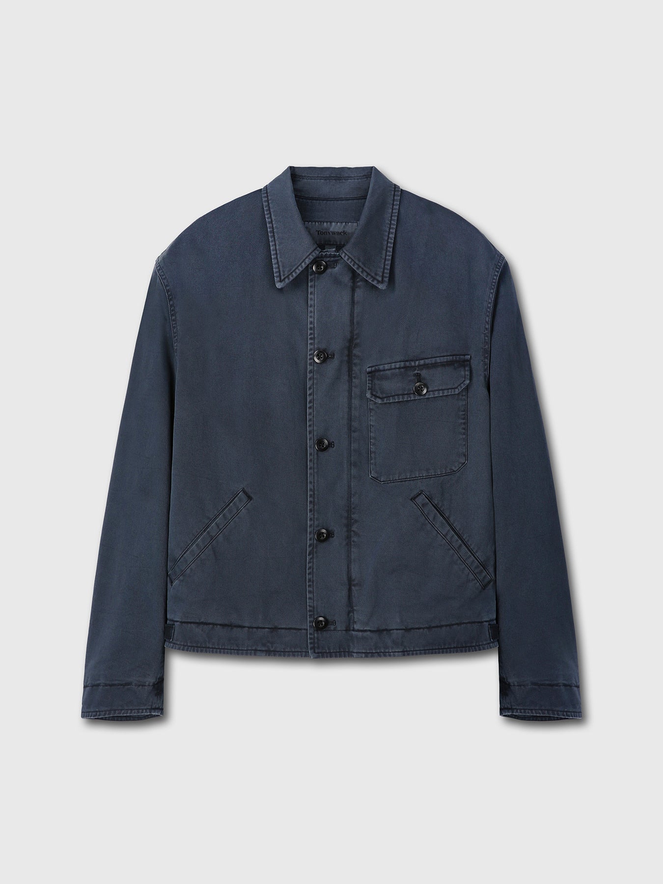Tonywack - Garment-Dyed Cotton Deck Jacket (Faded Navy) product image 8 | TRAB K-Fashion Australia