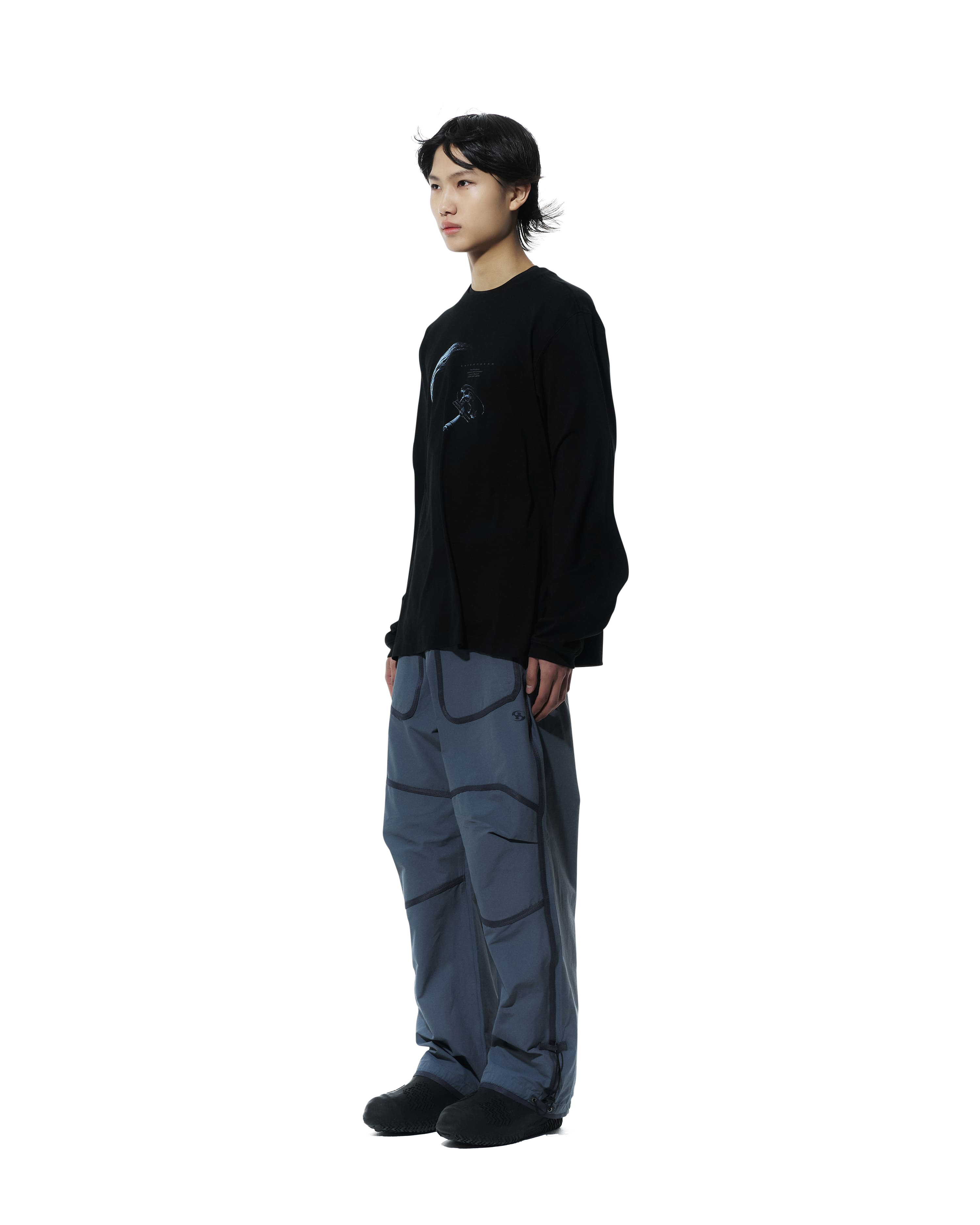 San San Gear - Space Long Sleeves (Black) product image 2 | TRAB K-Fashion Australia