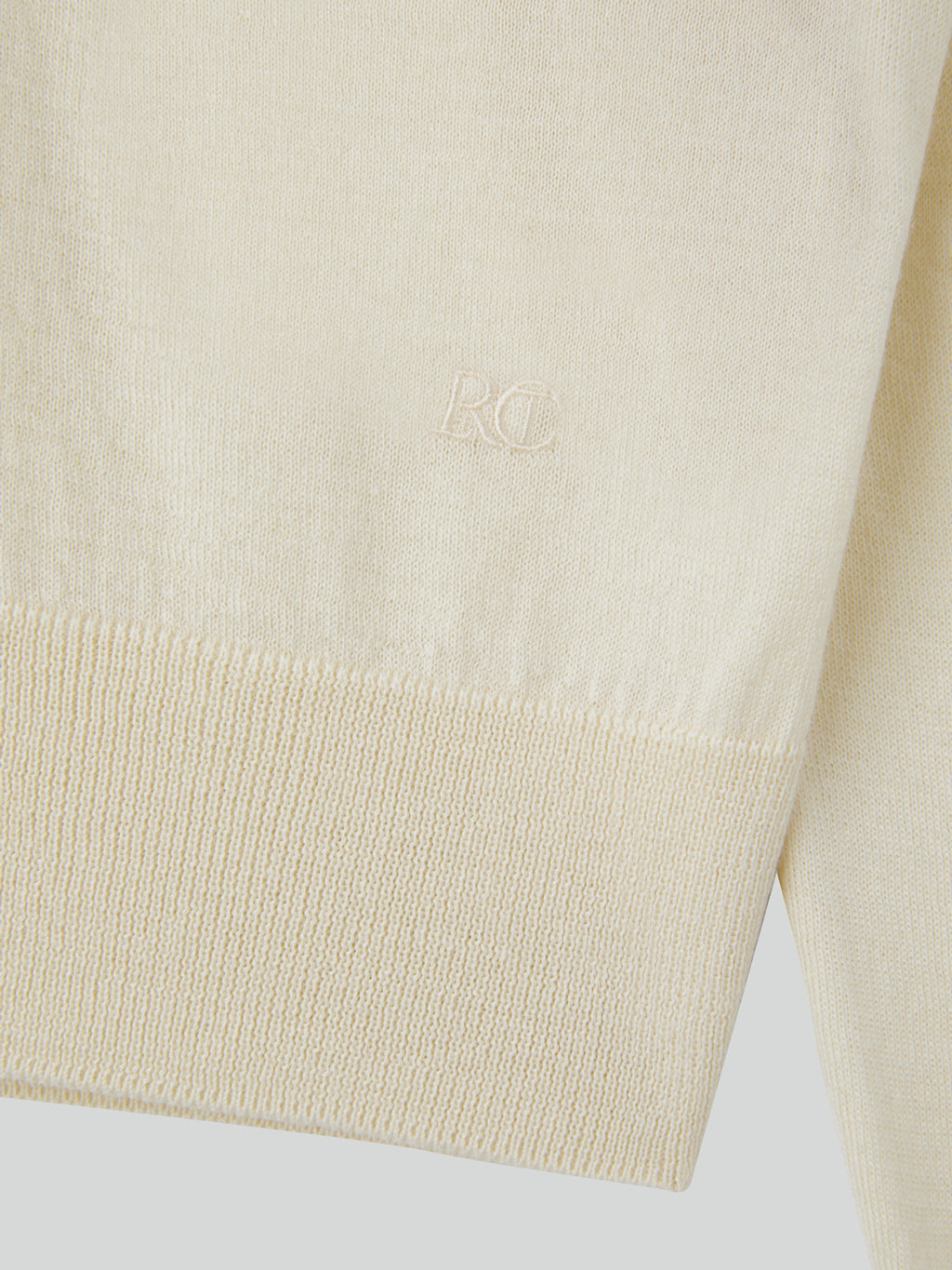 Recto - Silk-Cashmere Knit Cardigan (Cream) product image 7 | TRAB K-Fashion Australia