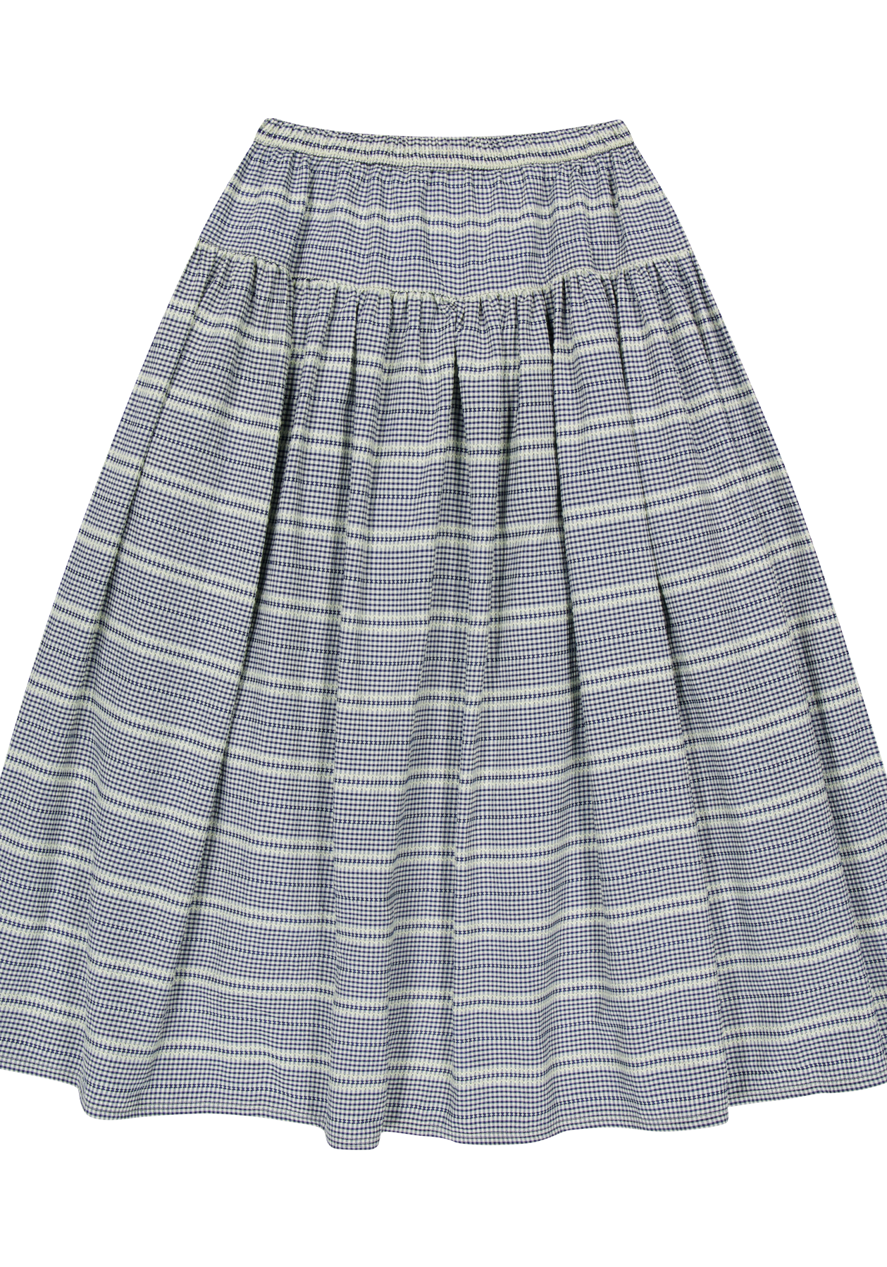 Coyseio - Wide Shirring Skirt (Navy) product image 3 | TRAB K-Fashion Australia