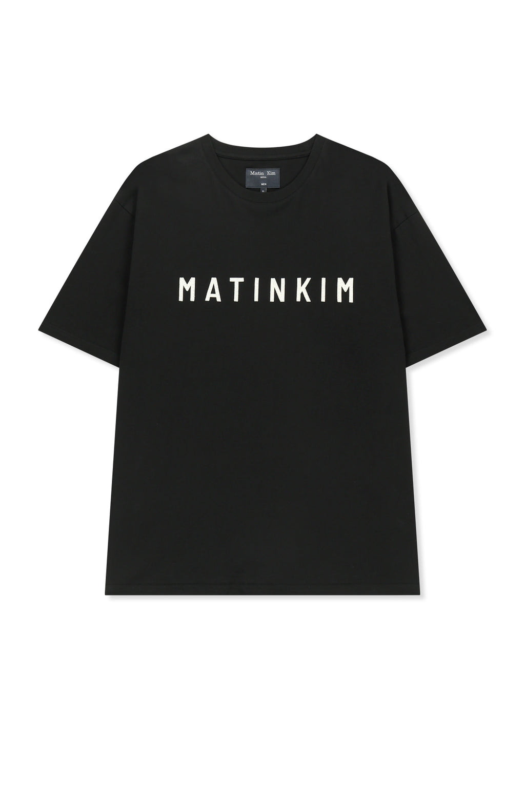 Matin Kim - Applique Felt Logo Top (Black) product image 11 | TRAB K-Fashion Australia
