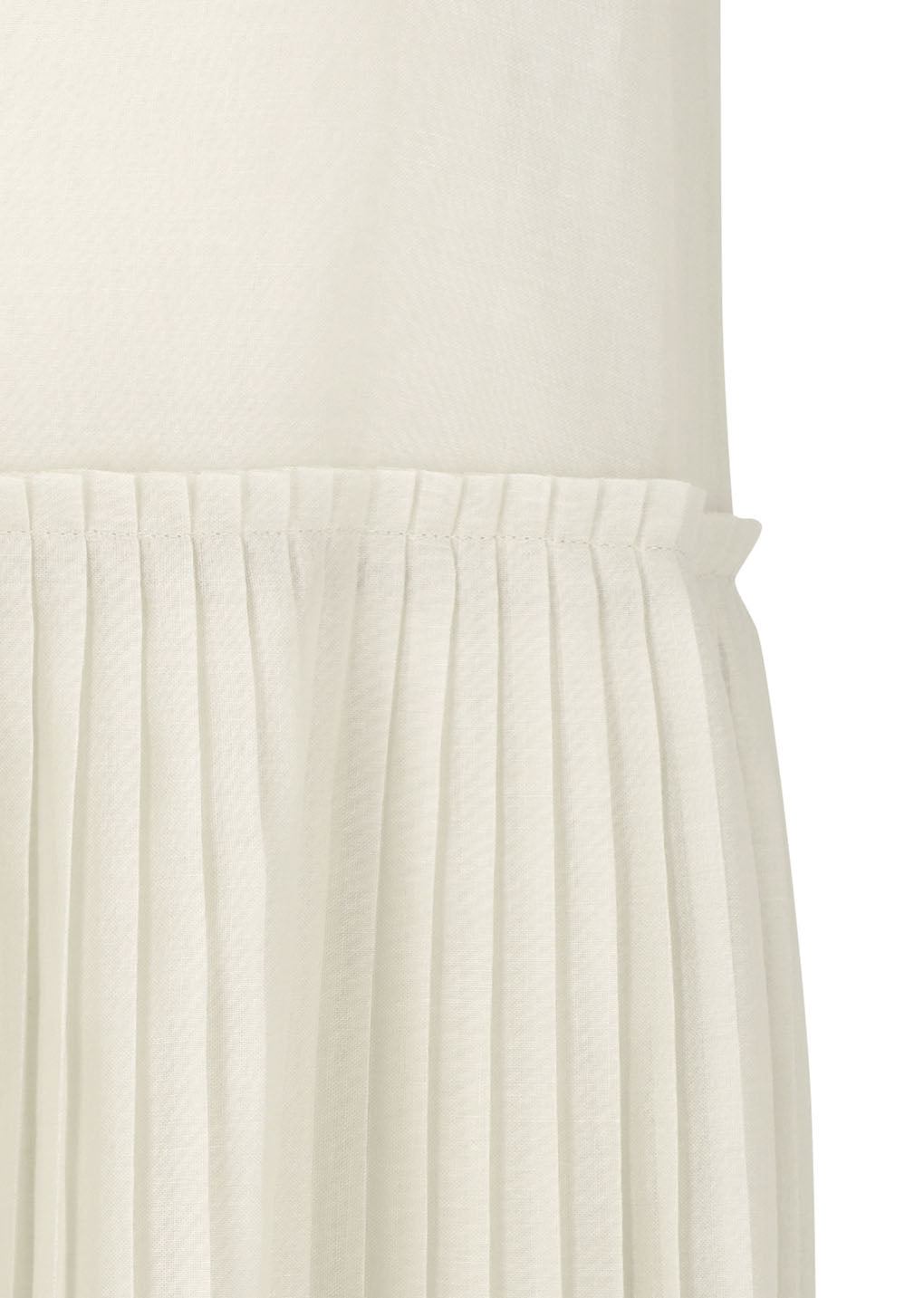 Amomento - Pleated Sleeveless Dress (Beige) product image 7 | TRAB K-Fashion Australia