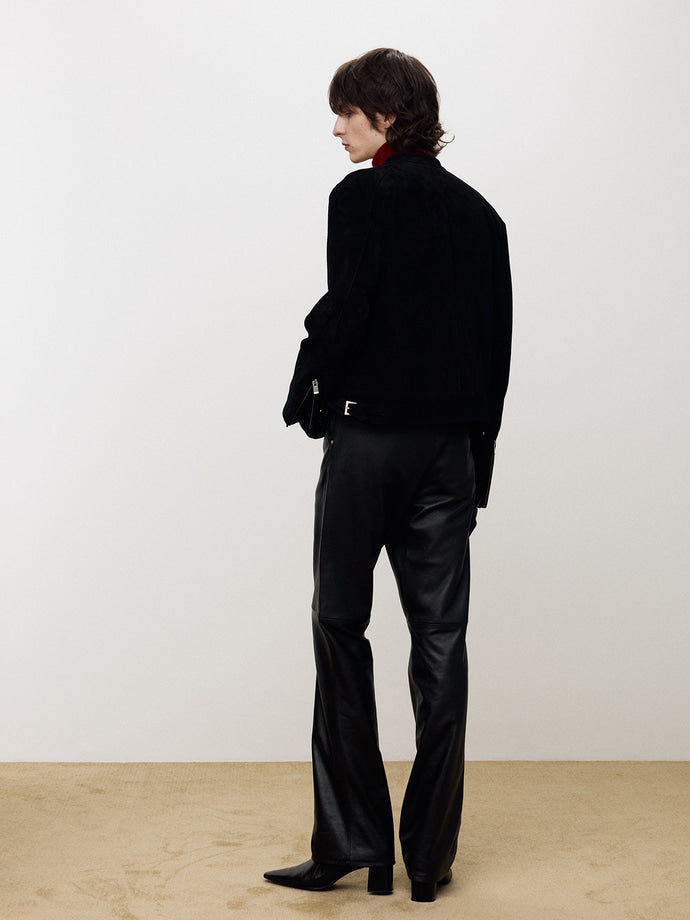 Tonywack - Suede Racer Jacket (Black) product image 4 | TRAB K-Fashion Australia