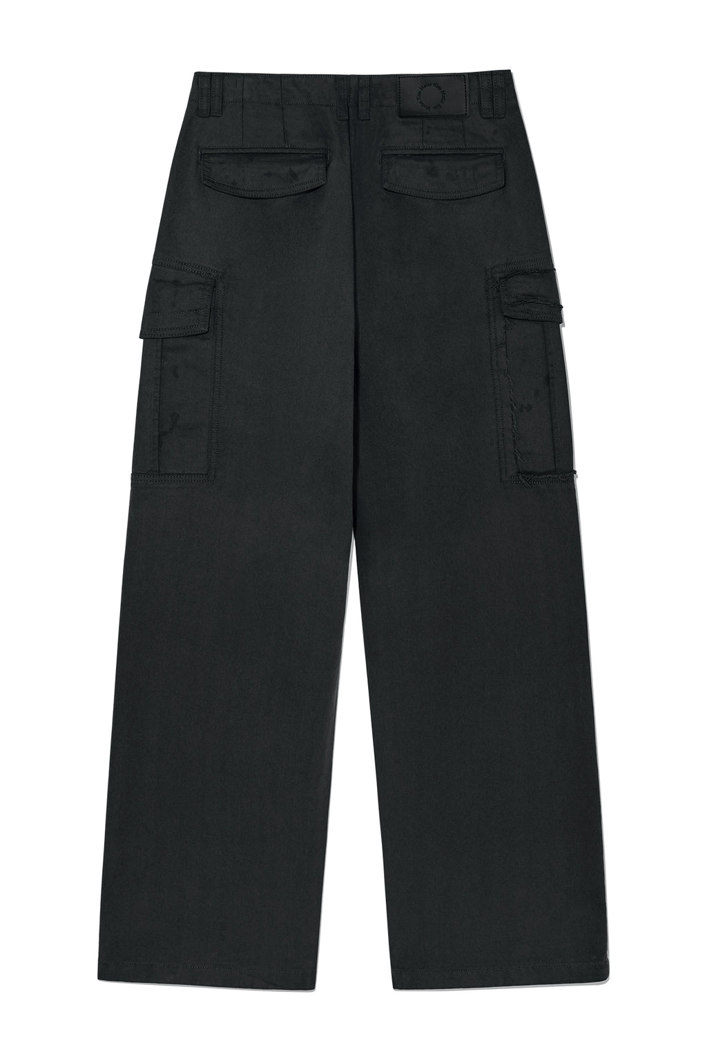 Matin Kim - Washed Cotton Cargo Pants (Charcoal) product image 2 | TRAB K-Fashion Australia