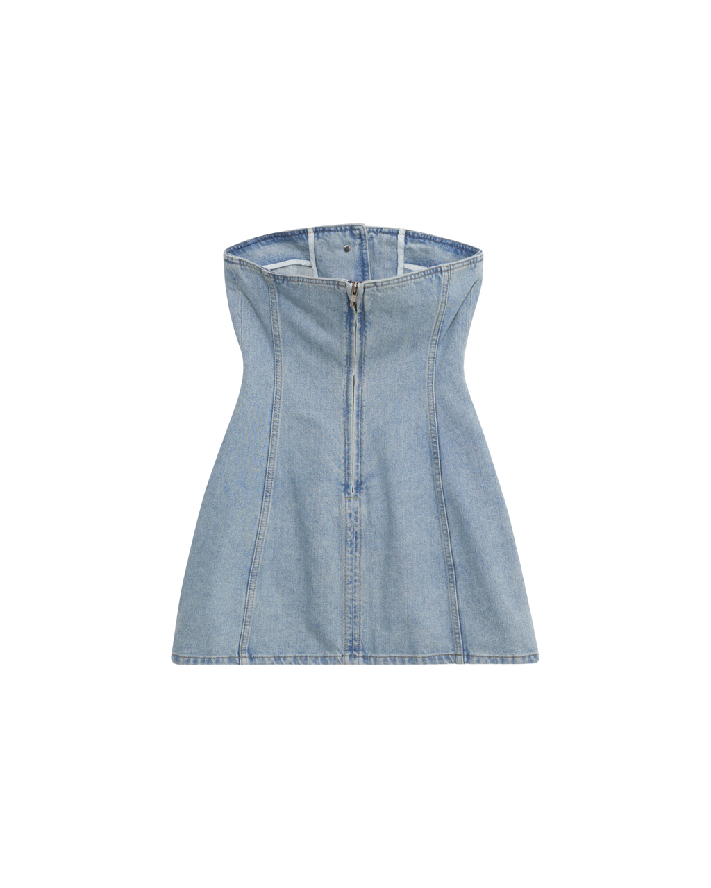 Kimhe Kim - Emma Denim Tube Top Dress (Sky Blue) product image 6 | TRAB K-Fashion Australia