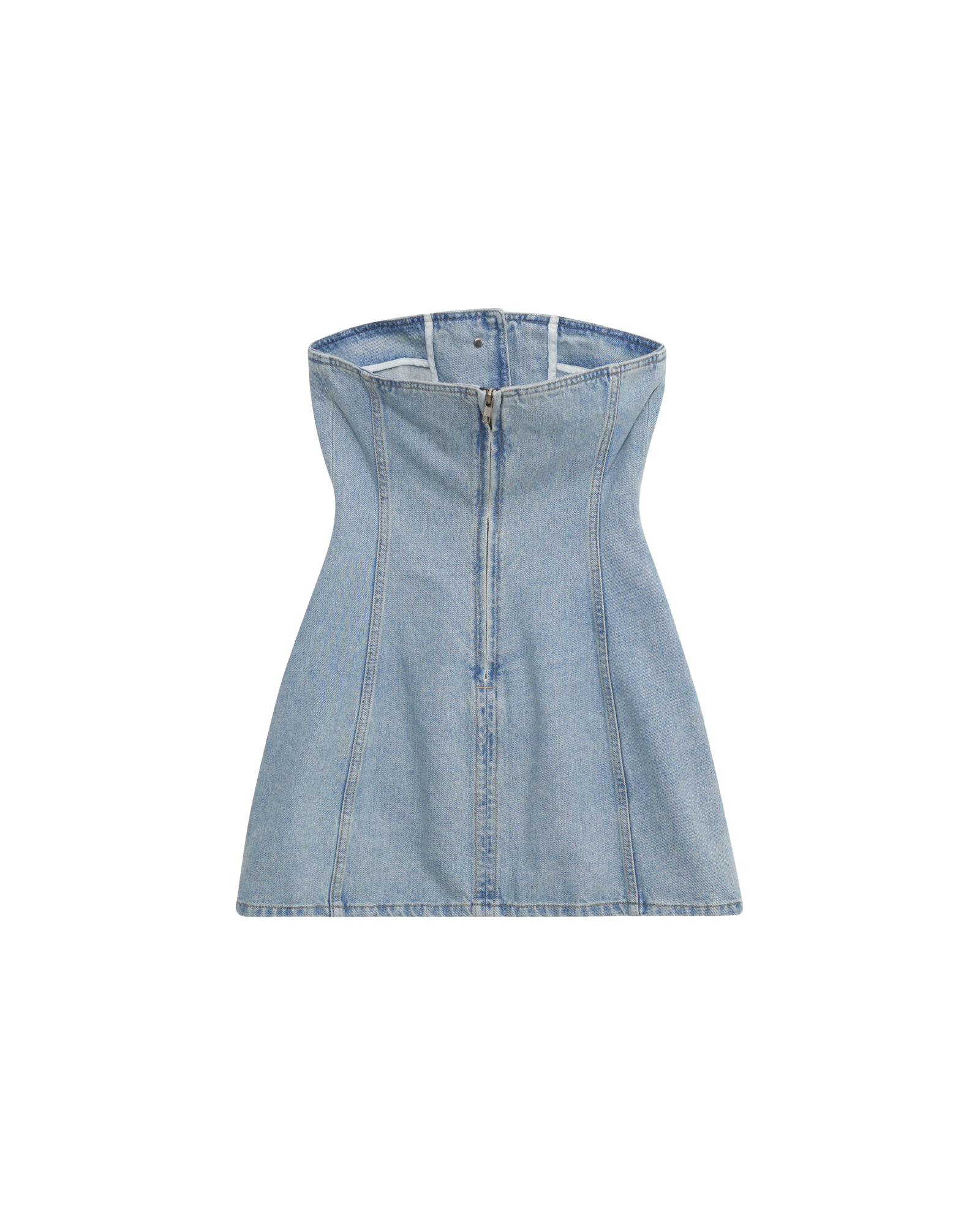 Kimhe Kim - Emma Denim Tube Top Dress (Sky Blue) product image 6 | TRAB K-Fashion Australia
