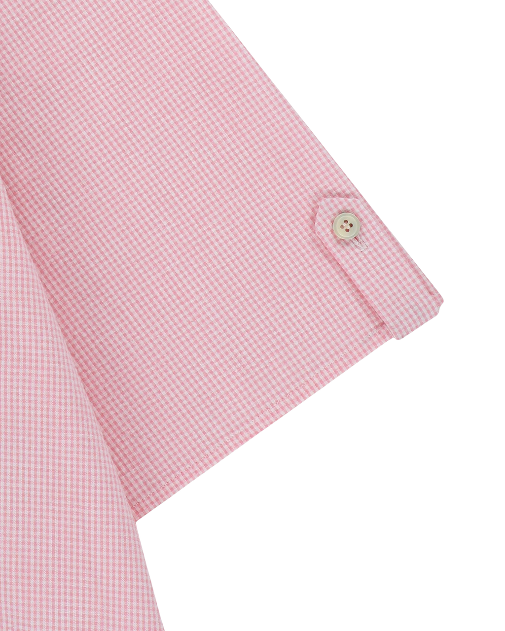 Kimhe Kim - Stripped Label Short Sleeves Shirt (Pink) product image 4 | TRAB K-Fashion Australia