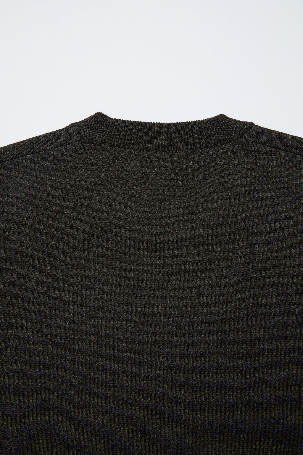 Coor - Merino Wool Crewneck Sweater (Melange Brown) product image 6 | TRAB K-Fashion Australia