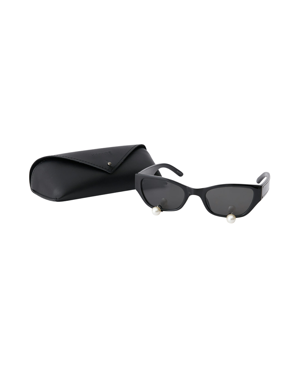 Kimhe Kim - Pearl Tears Cat-Eye Sunglasses (Black) product image 5 | TRAB K-Fashion Australia
