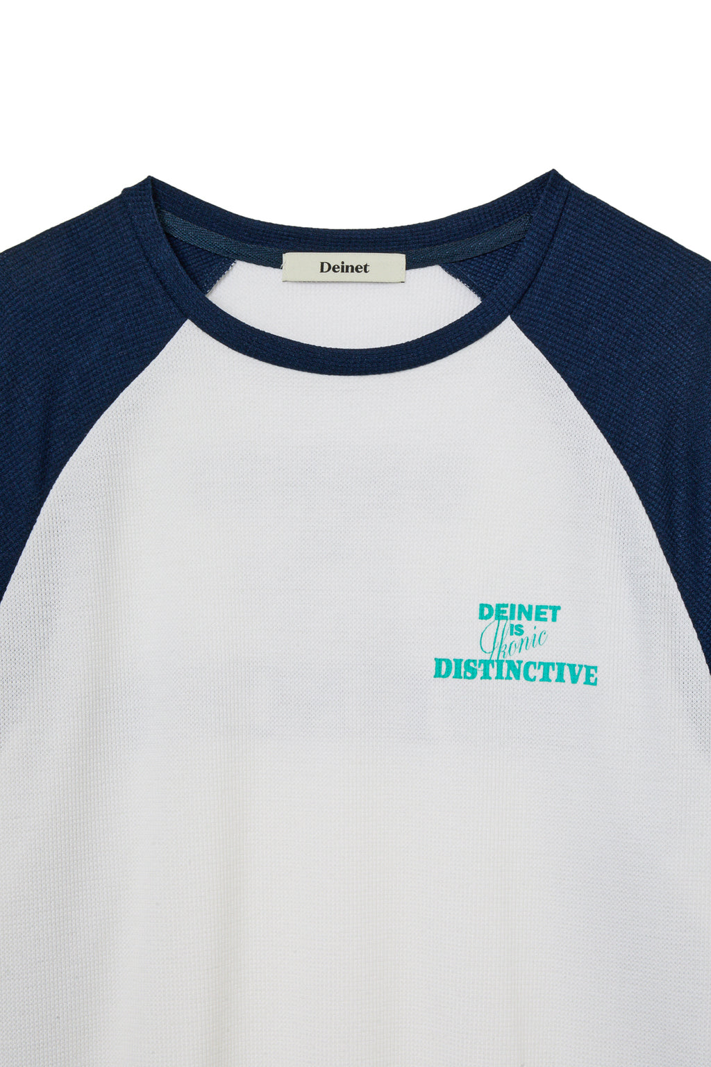 Deinet - Waffle Raglan Long Sleeve (White) product image 3 | TRAB K-Fashion Australia