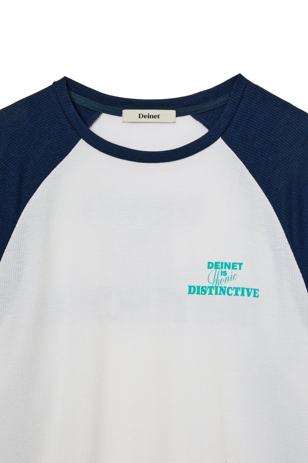 Deinet - Waffle Raglan Long Sleeve (White) product image 3 | TRAB K-Fashion Australia