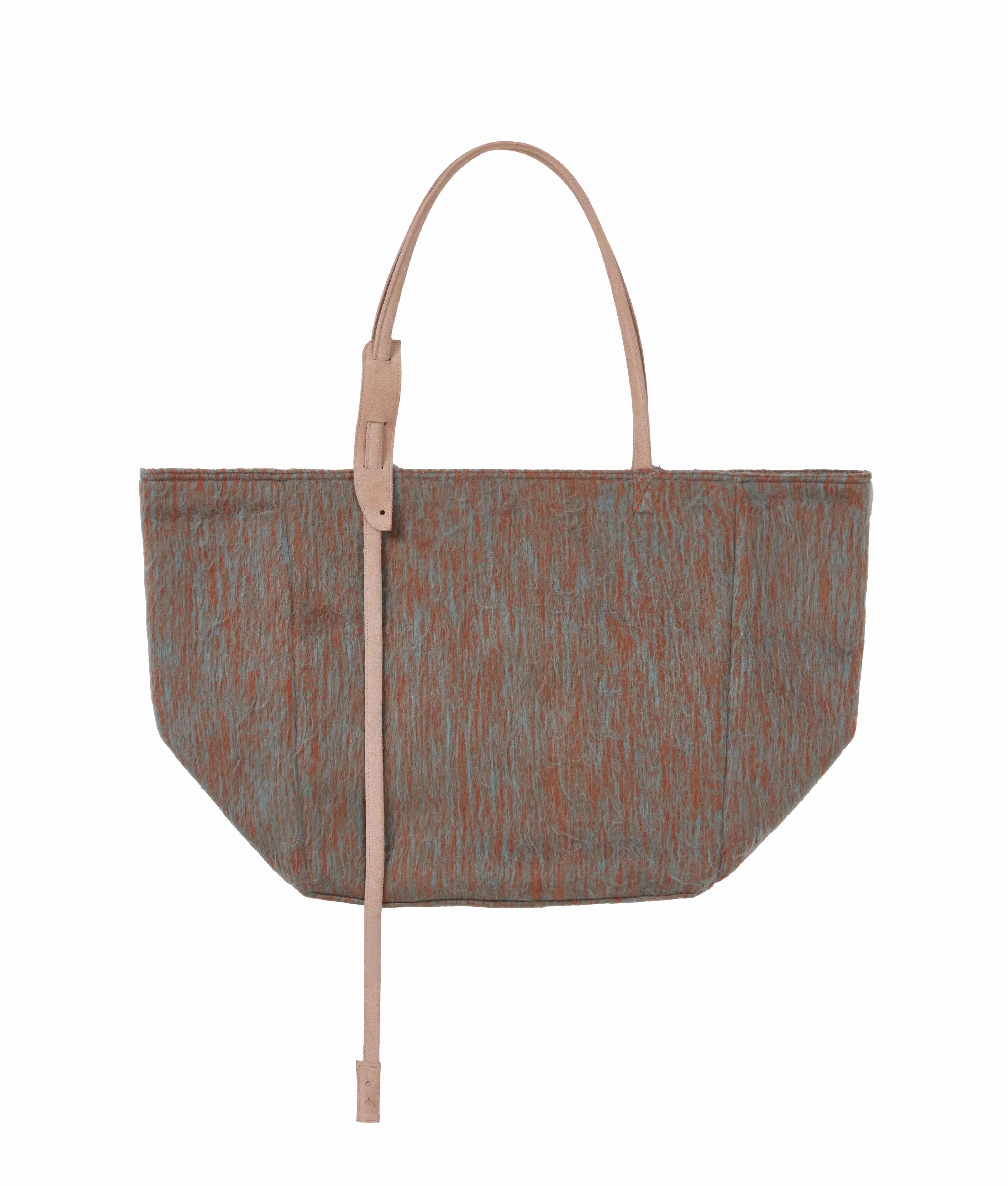 XLIM - Ep.8 Synopsis 01 Fur Bag (Orange / Mint) product image 1 | TRAB K-Fashion Australia