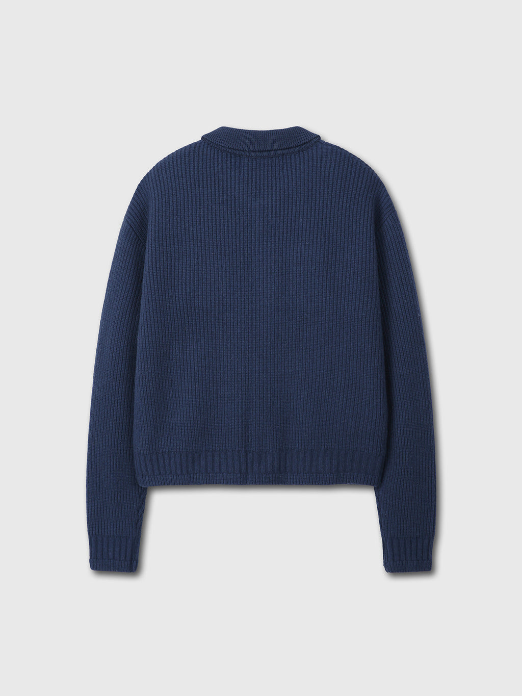 Tonywack - Wool And Cotton Knitted Trucker (Navy Blue) product image 10 | TRAB K-Fashion Australia
