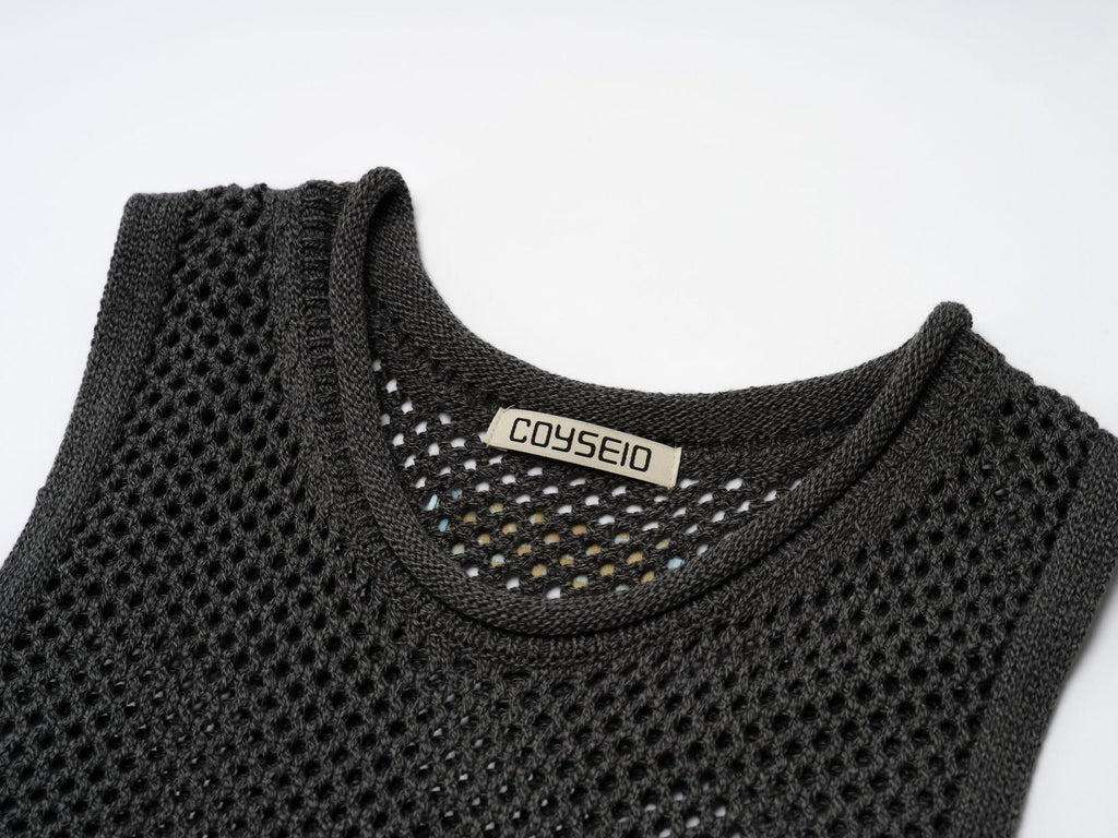 Coyseio - Scasi Sleeveless Knit (Charcoal) product image 15 | TRAB K-Fashion Australia