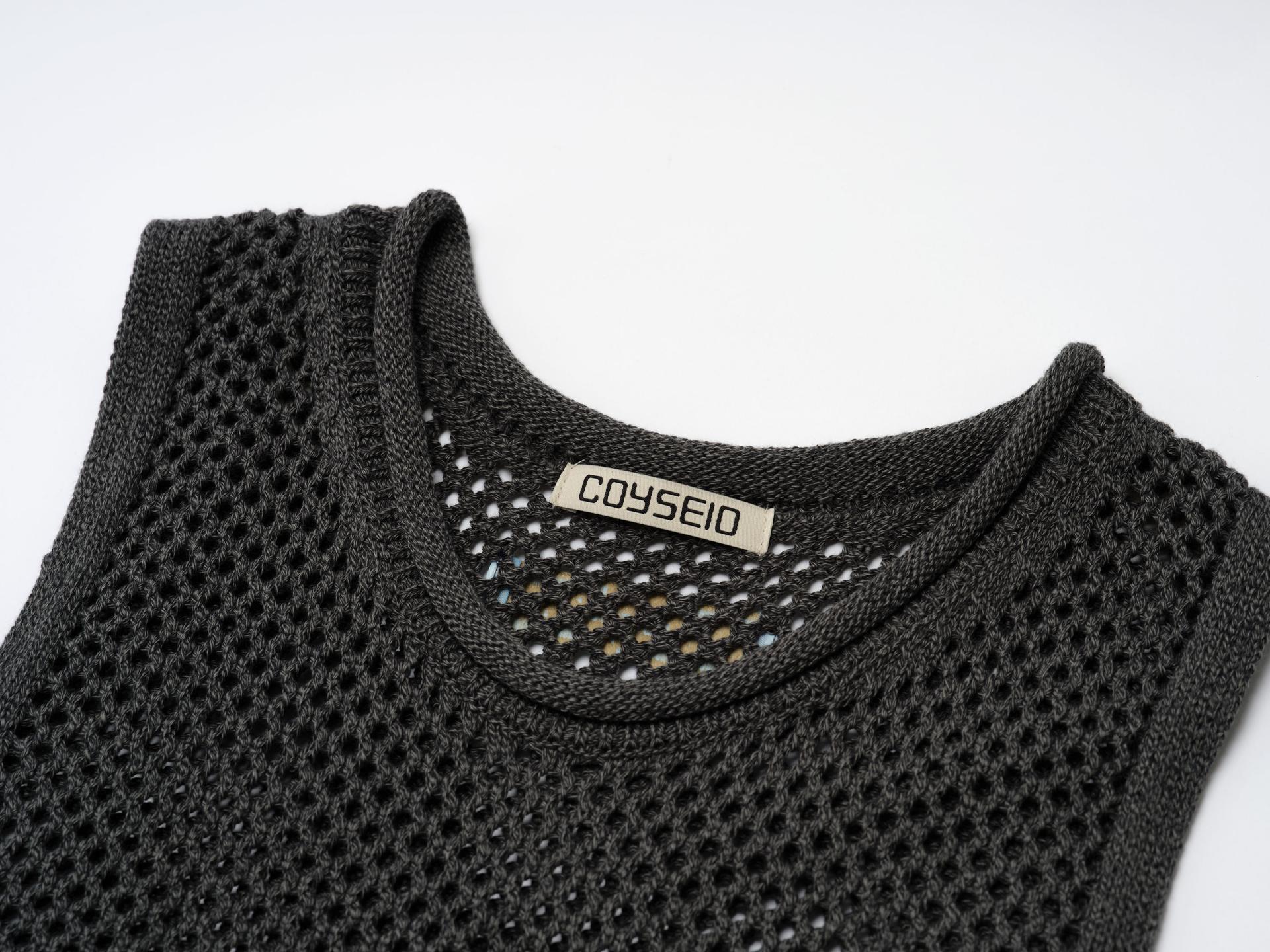 Coyseio - Scasi Sleeveless Knit (Charcoal) product image 15 | TRAB K-Fashion Australia