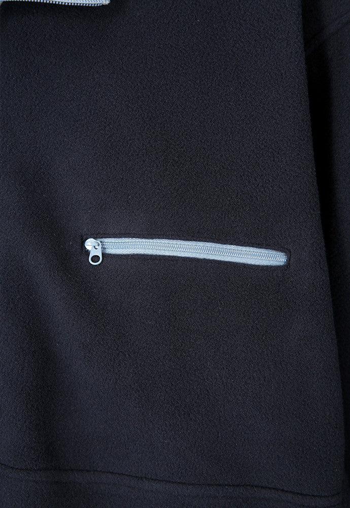 Art if acts - Fleece Half Zip Pullover (Navy) product image 9 | TRAB K-Fashion Australia