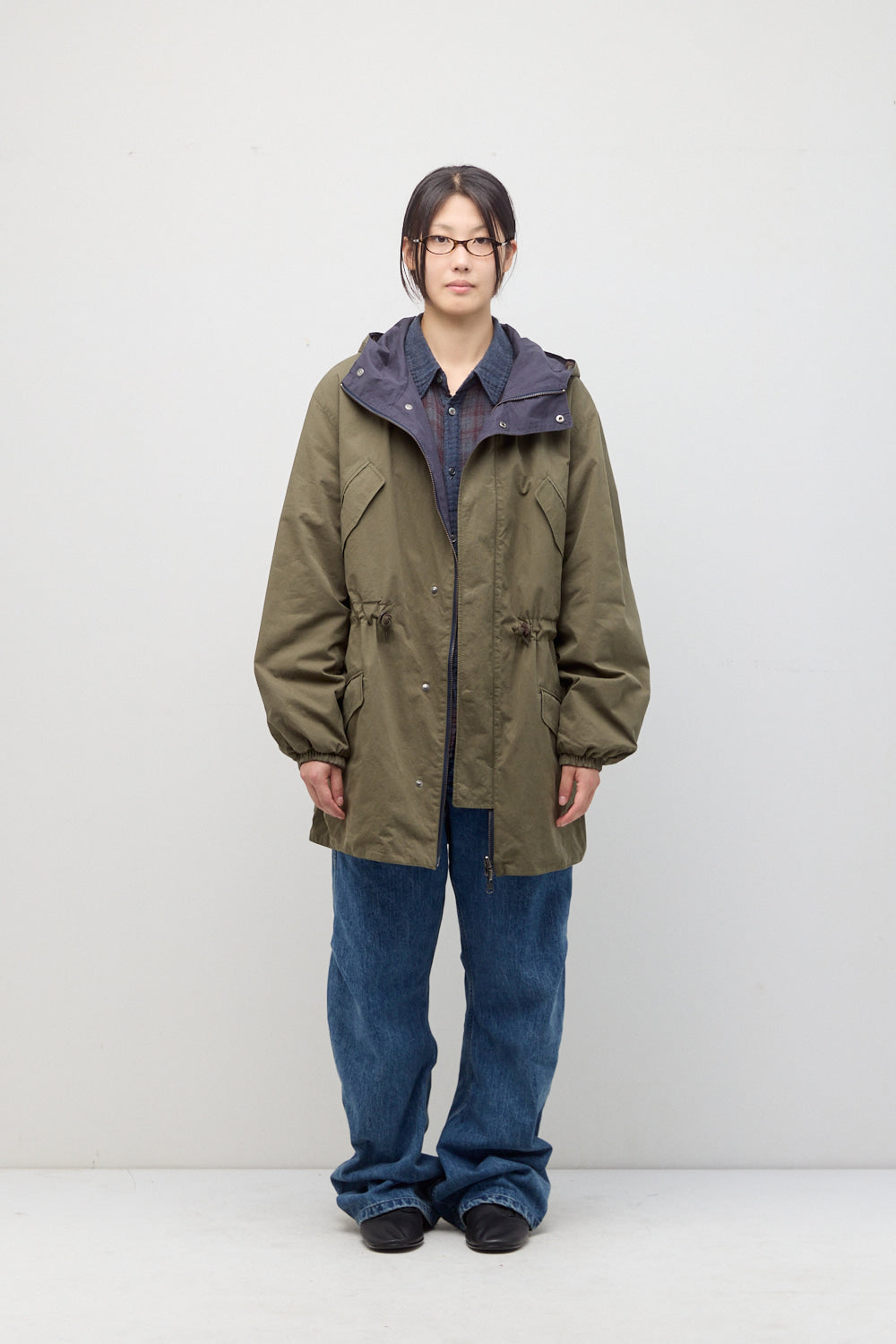 Hatchingroom - Reversible Parka (Khaki/Navy) product image 3 | TRAB K-Fashion Australia