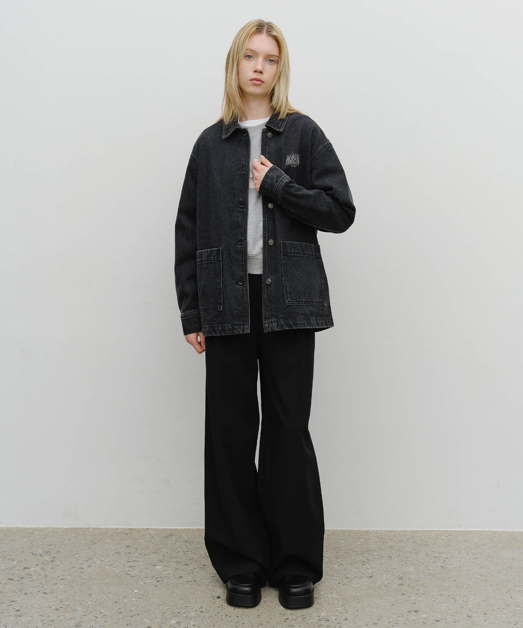 Marithe & Francois Girbaud - French Denim Work Jacket (Black) product image 5 | TRAB K-Fashion Australia