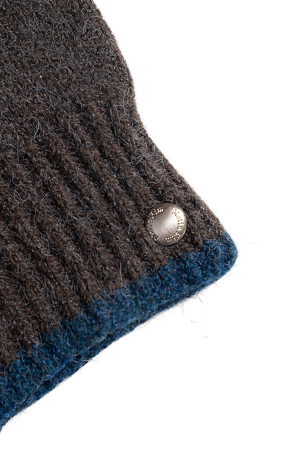 Matin Kim - Color-block Cuff Gloves (Brown) product image 3 | TRAB K-Fashion Australia
