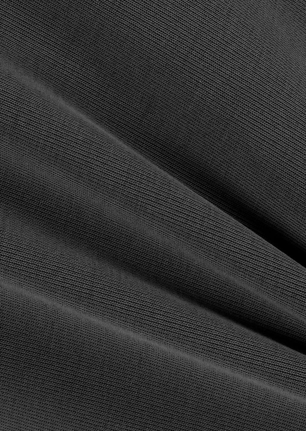 Amomento - [Pre-Order] Mock Neck Raglan T-shirt (Charcoal) product image 8 | TRAB K-Fashion Australia