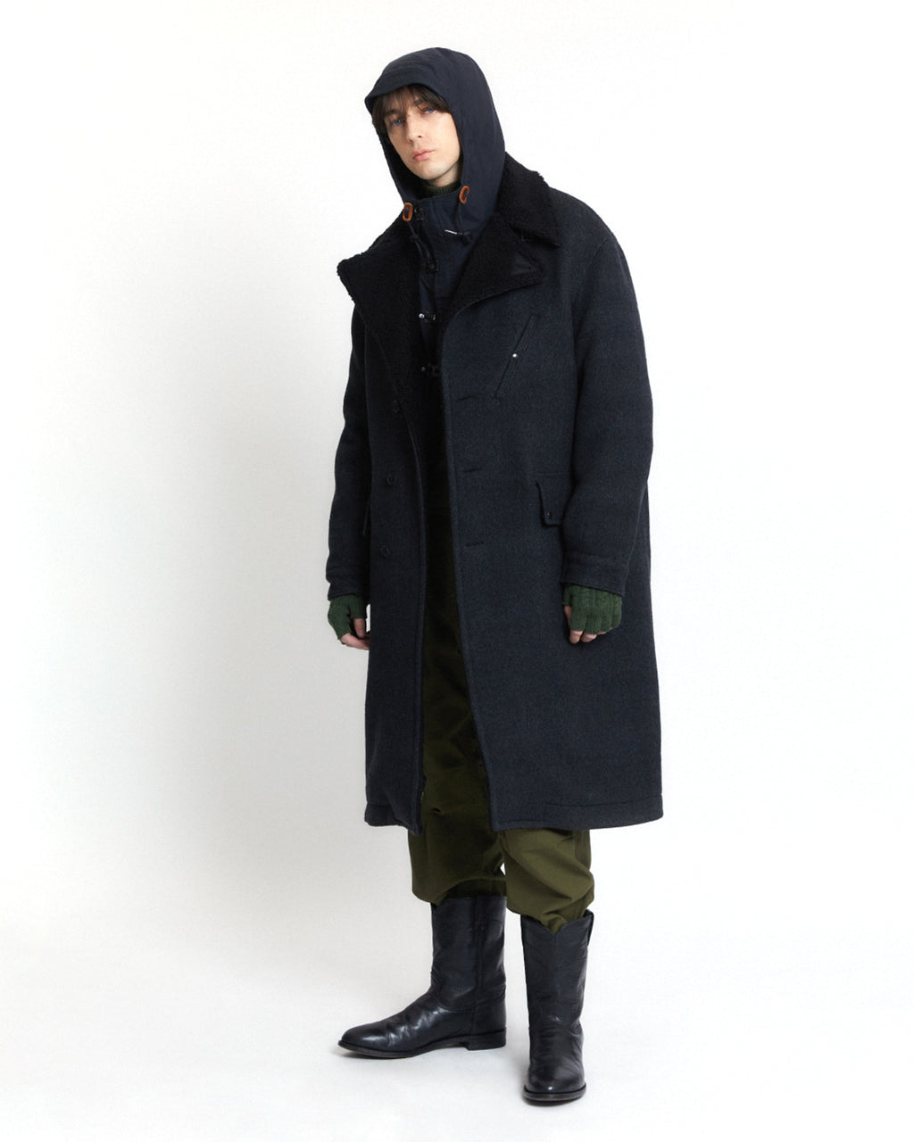 Eastlogue - Shearing Rider Coat (Ash Black) product image 4 | TRAB K-Fashion Australia