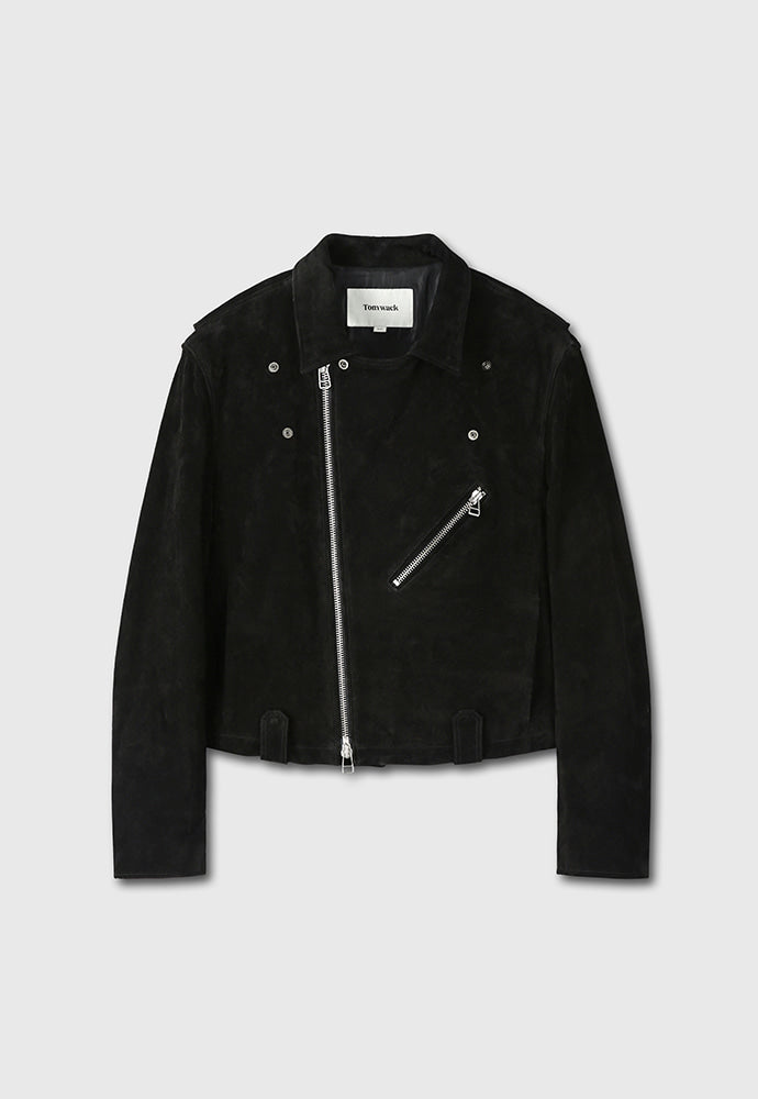 Tonywack - Suede Biker Jacket (Black) product image 8 | TRAB K-Fashion Australia