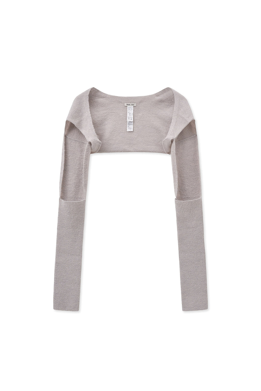 Matin Kim - Bolero Knit Muffler (Light Beige) product image 1 | TRAB K-Fashion Australia