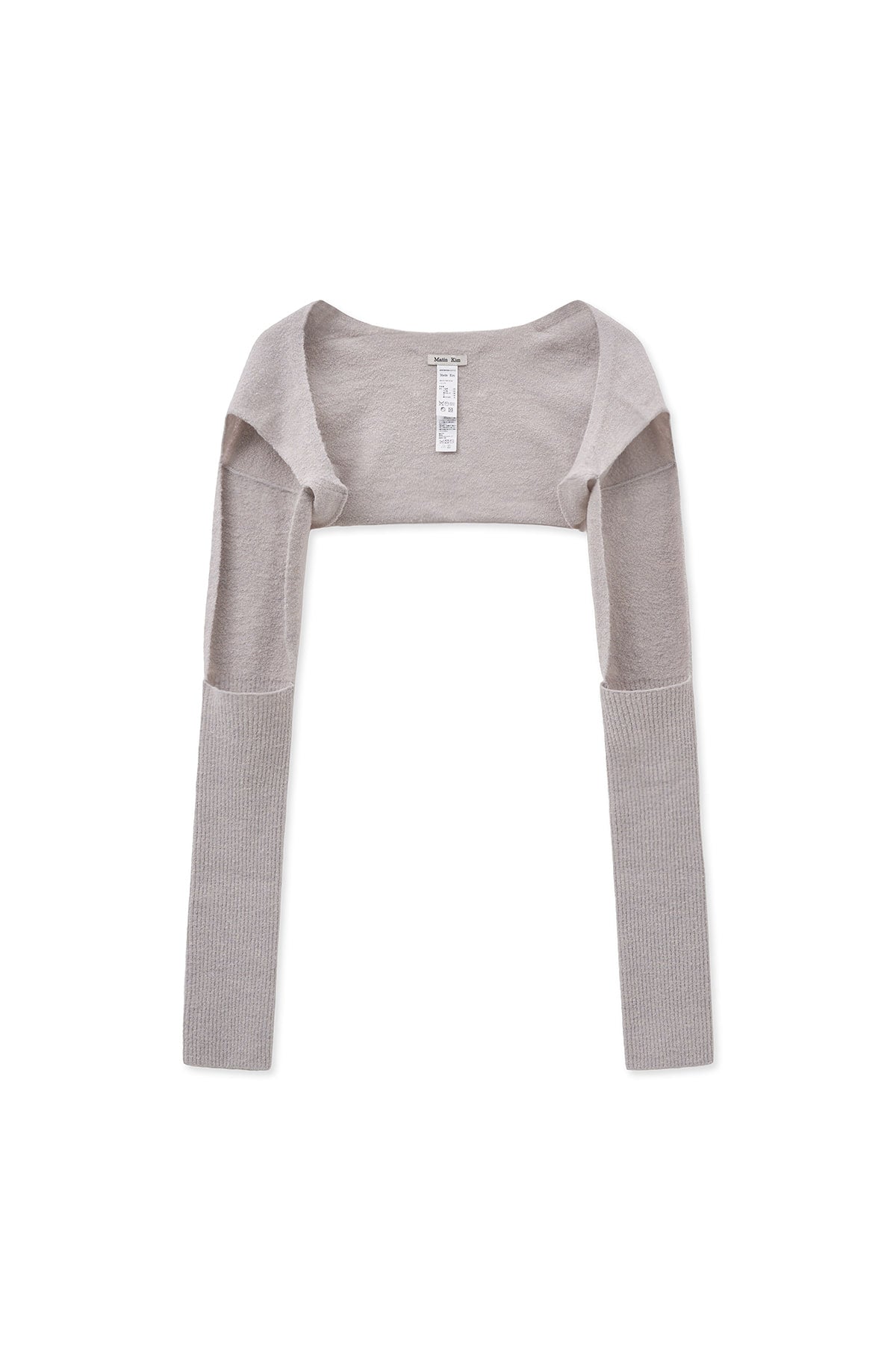 Matin Kim - Bolero Knit Muffler (Light Beige) product image 1 | TRAB K-Fashion Australia