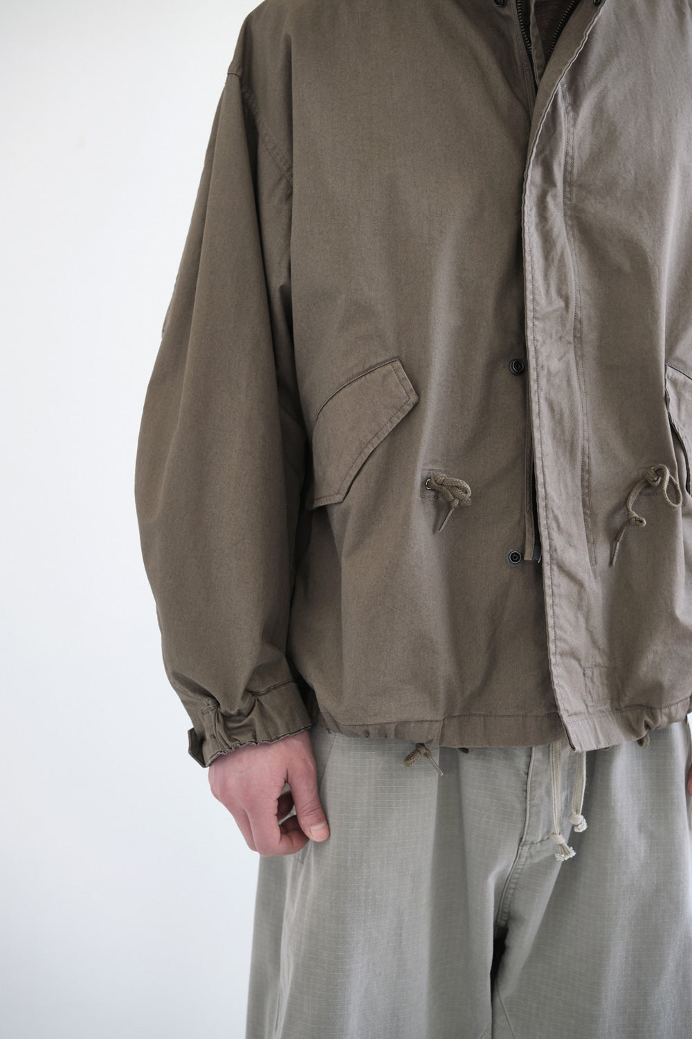 Hatchingroom - Short Mods Parka (Mud Brown) product image 17 | TRAB K-Fashion Australia