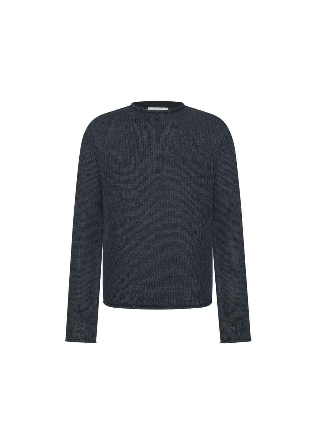 Amomento - [Pre-Order] Paper Yarn Pullover (Charcoal) product image 5 | TRAB K-Fashion Australia