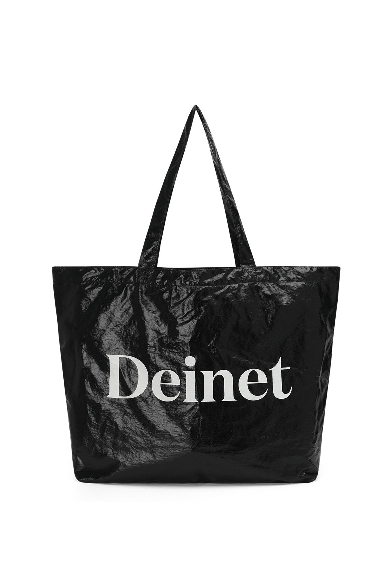 Deinet - Essential Logo Shoulder Big Bag (Black) product image 4 | TRAB K-Fashion Australia