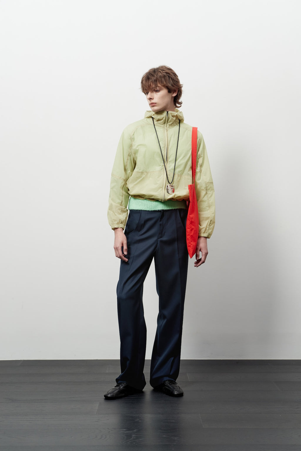 Stu - Round Cut Windbreaker (Beige) product image 5 | TRAB K-Fashion Australia