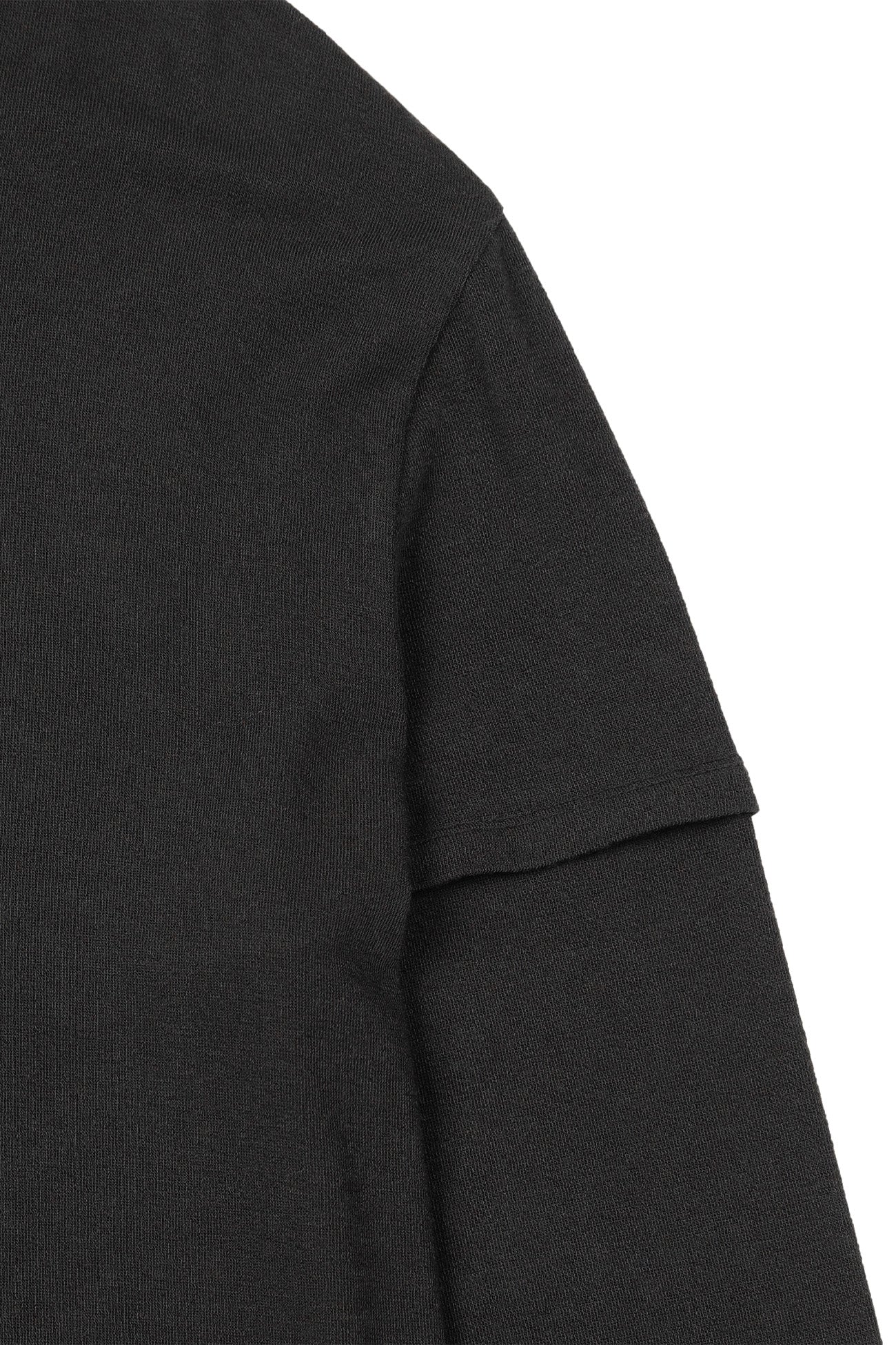 Deinet - Fake Hood Long Sleeve (Charcoal) product image 12 | TRAB K-Fashion Australia