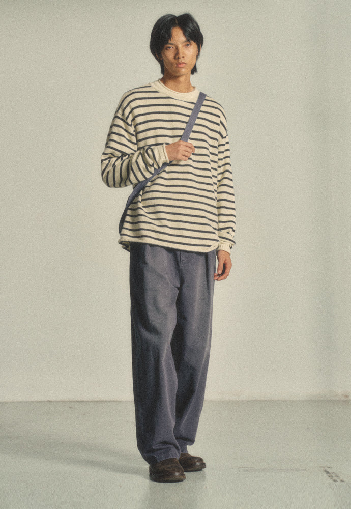 Art if acts - Roll up Pullover Knit (Ivory) product image 6 | TRAB K-Fashion Australia