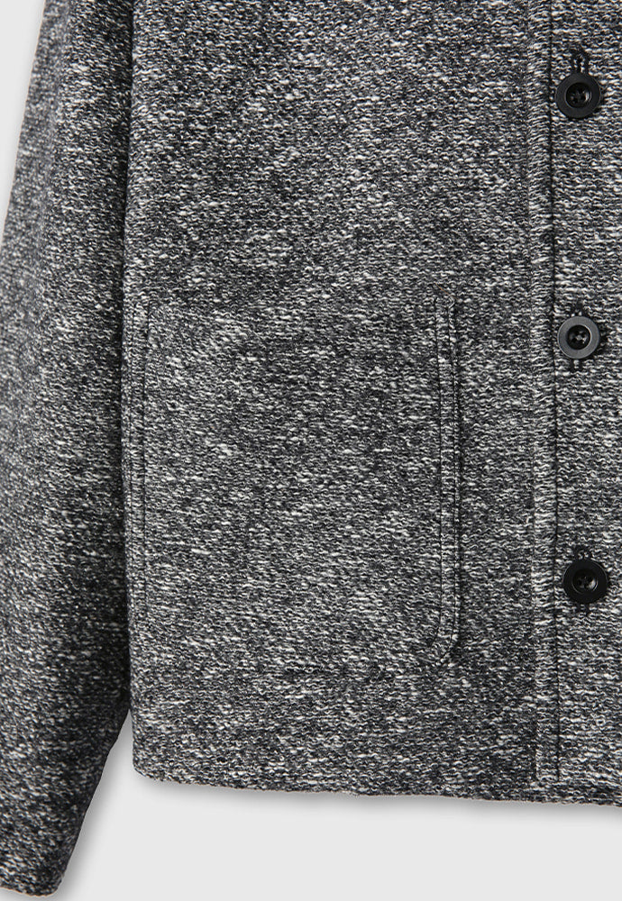 Tonywack - Italian Wool Cotton Tweed Blouson (Tweed Grey) product image 12 | TRAB K-Fashion Australia