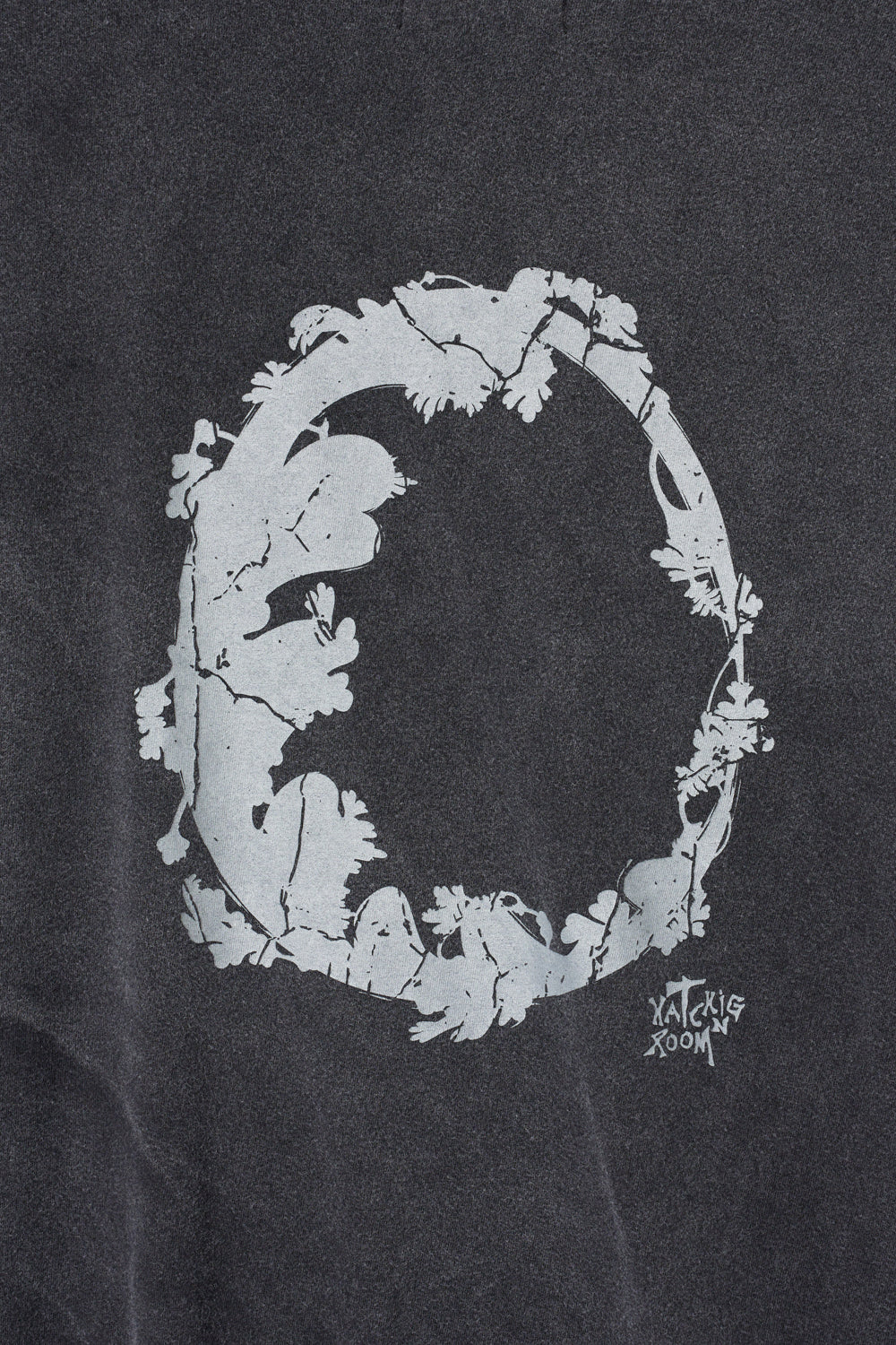 Hatchingroom - Floral Egg Tee (1/2 Black) product image 5 | TRAB K-Fashion Australia