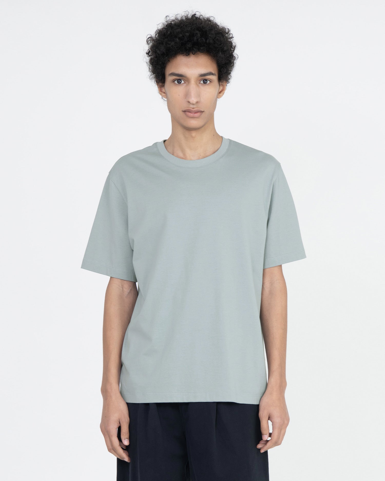 Brownyard - Extra Long Staple Essential T Shirt (Light Blue) product image 1 | TRAB K-Fashion Australia