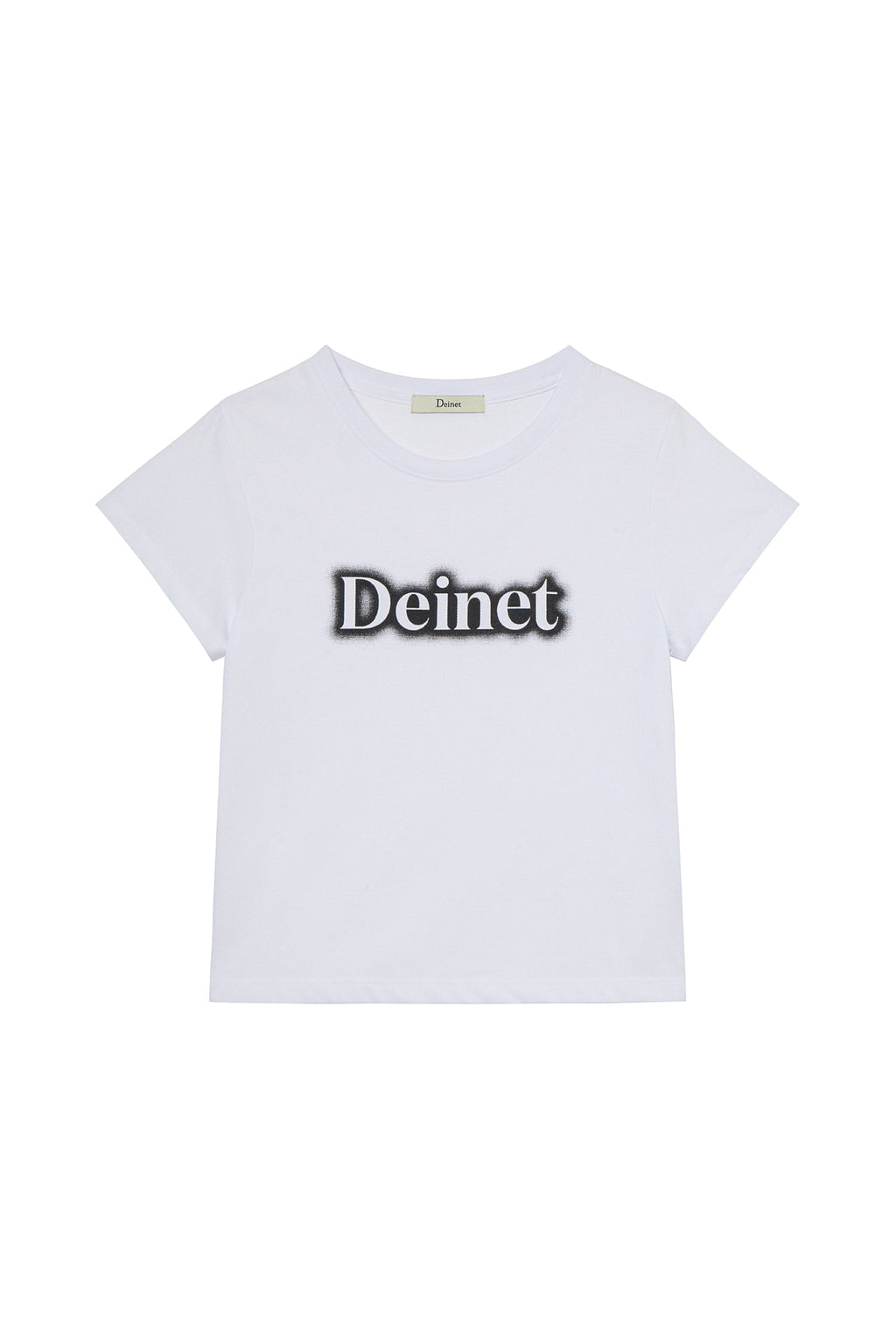 Deinet - Spray Logo Pigment T-Shirt (White) product image 11 | TRAB K-Fashion Australia